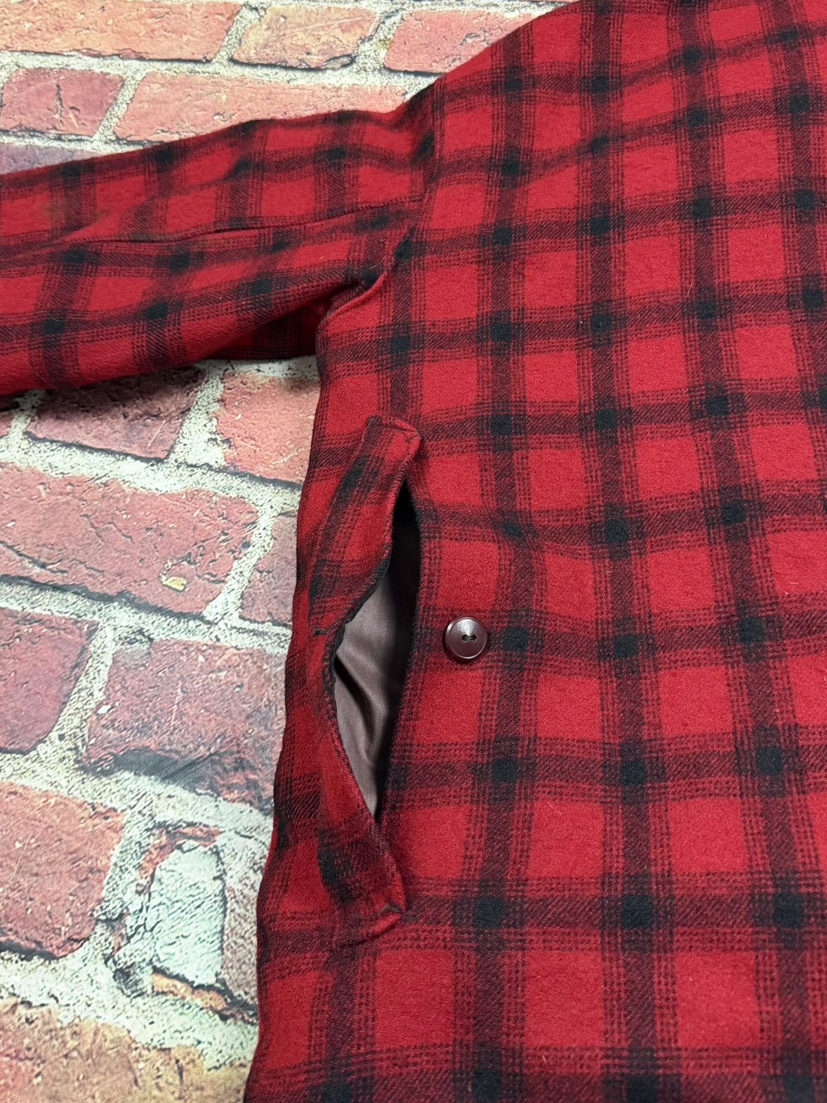 Woolrich Woolen Mills Vintage Woolrich Mackinaw Buffalo Plaid Wool Quilted Cruiser Size US M / EU 48-50 / 2 - 10 Thumbnail