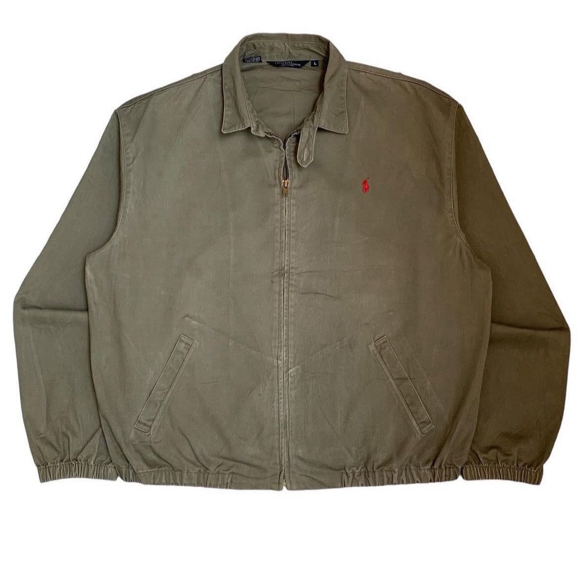 Polo Ralph Lauren Vintage 80s Polo Ralph Lauren Work Jacket Size US L / EU 52-54 / 3 - 1 Thumbnail