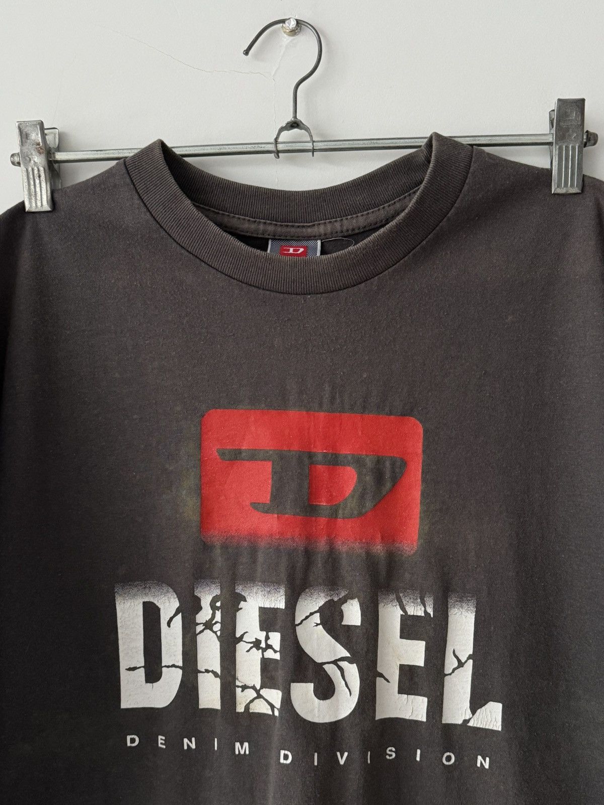 Diesel × Vintage Vintage Y2K Diesel Printed Avant Garde Opium Faded T-Shirt Size US L / EU 52-54 / 3 - 3 Thumbnail