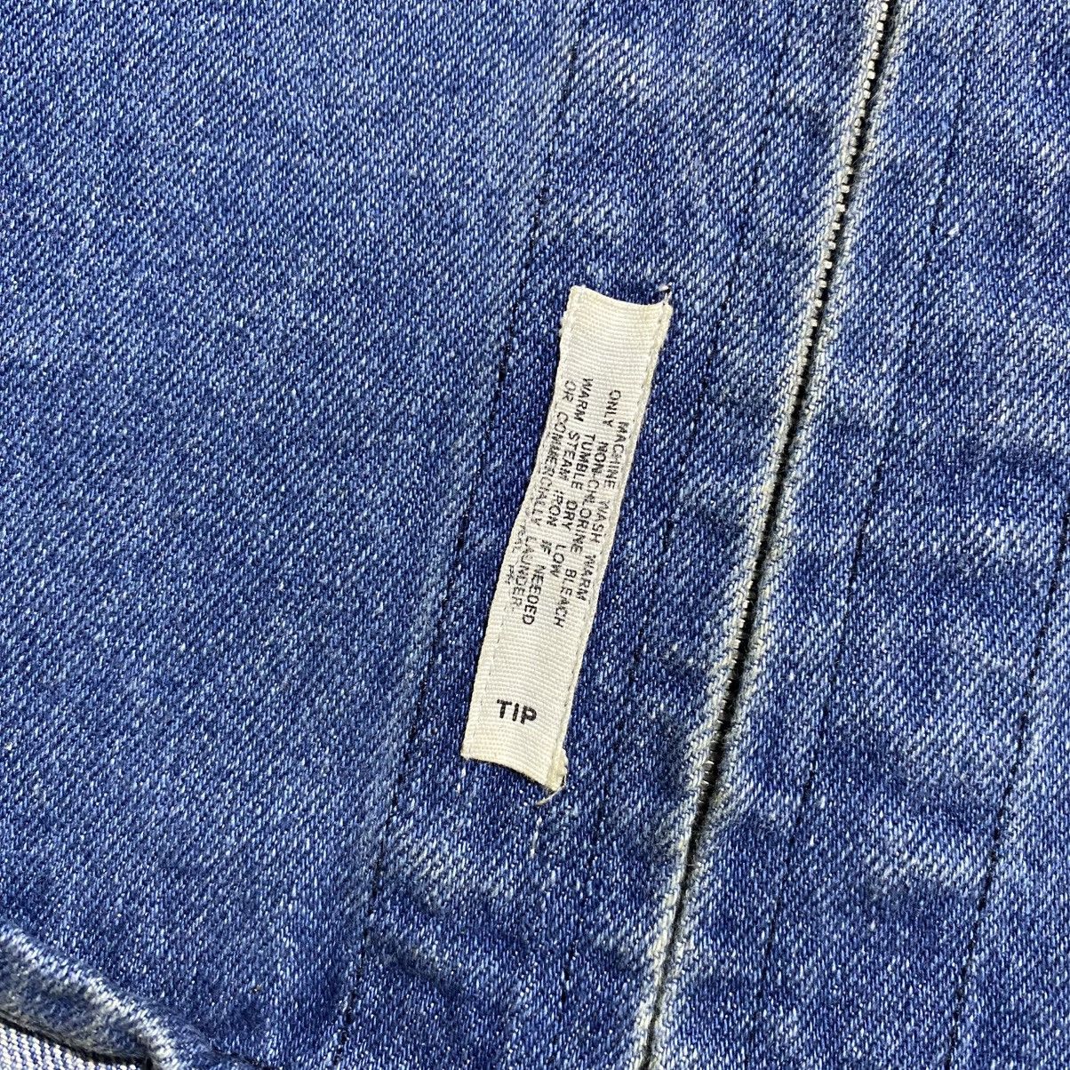 Japanese Brand Vintage Strom Raw Denim Zip Jacket Size US M / EU 48-50 / 2 - 3 Thumbnail