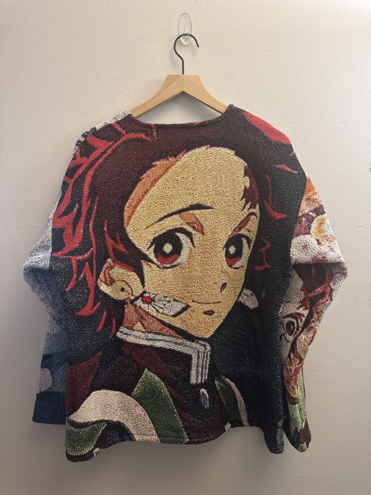 Anime Tanjiro Demon Slayer Anime Tapestry Sweater Crewneck Size US M / EU 48-50 / 2 - 4 Thumbnail