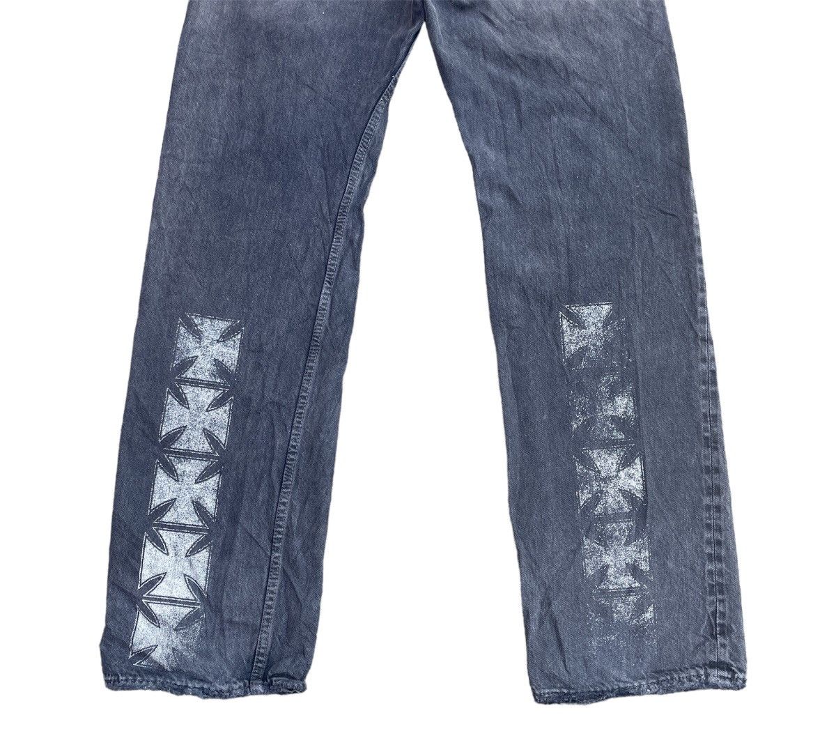 OMNIGOD Vintage Omnigod Japan Anarchy Punk Denim Size US 32 / EU 48 - 11 Thumbnail