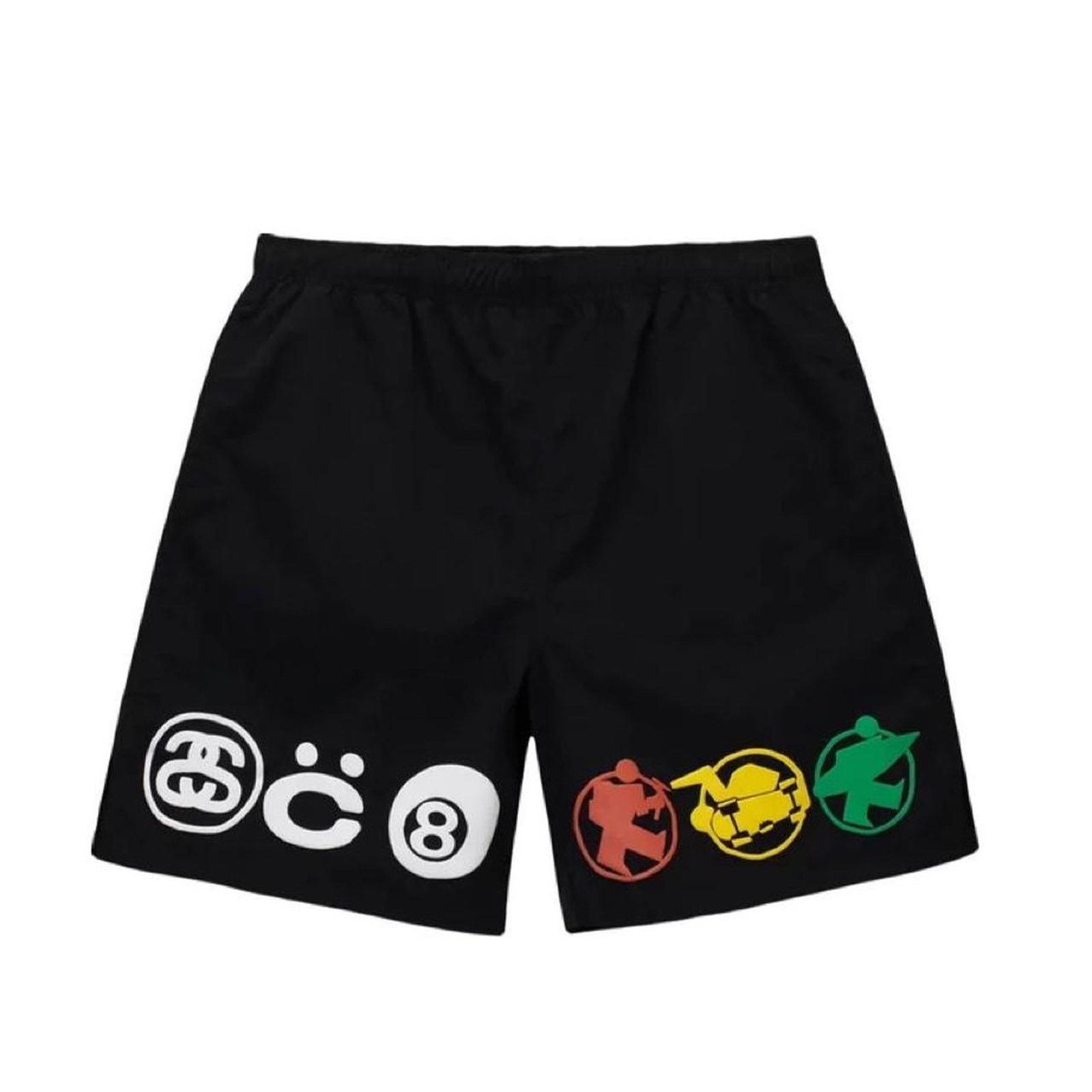 image of Stussy X Cpfm Cactus Plant Flea Market Water Short in Black, Men's (Size 38)