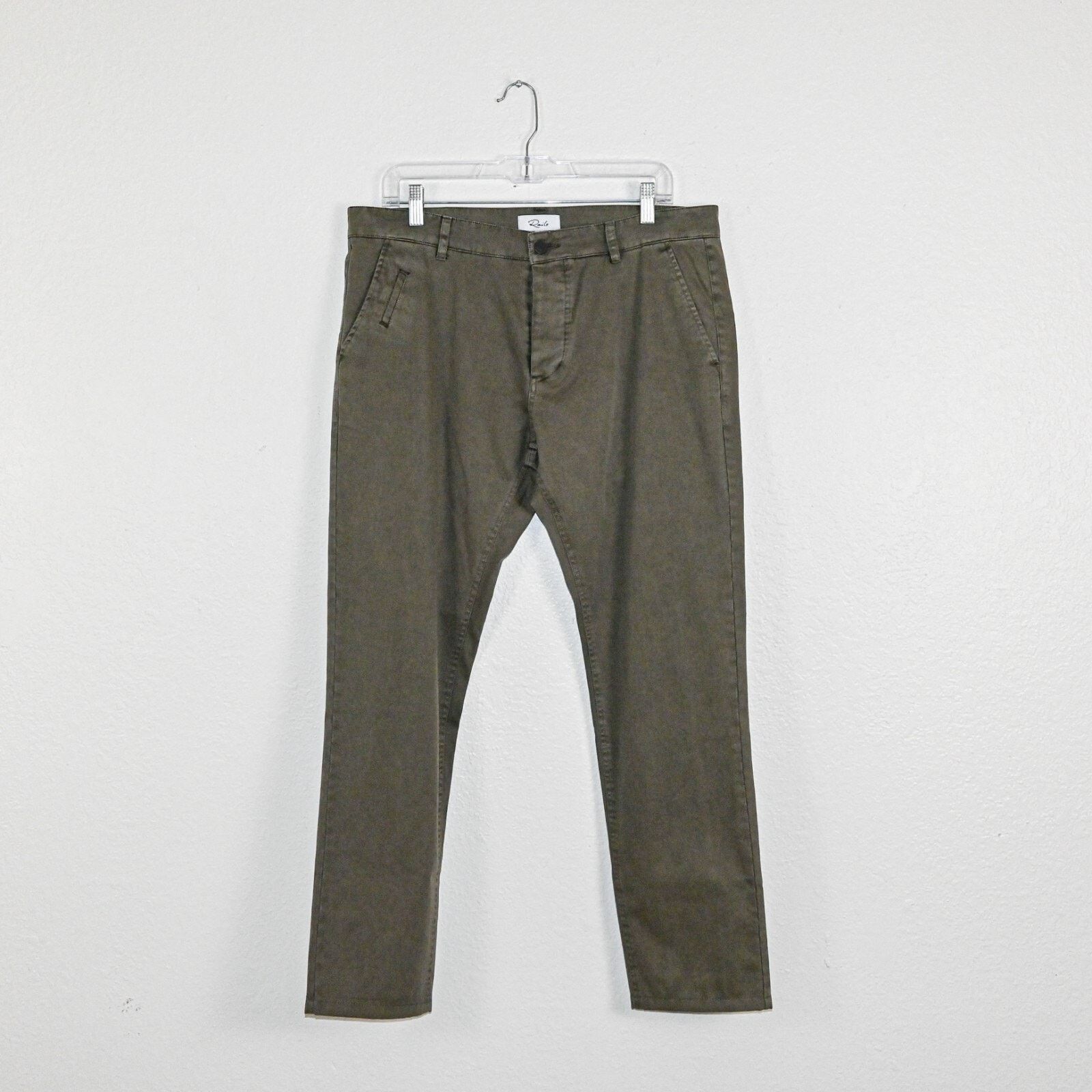 Rails RAILS Men's Pants in Dark olive Green size 33 Size US 33 - 1 Thumbnail