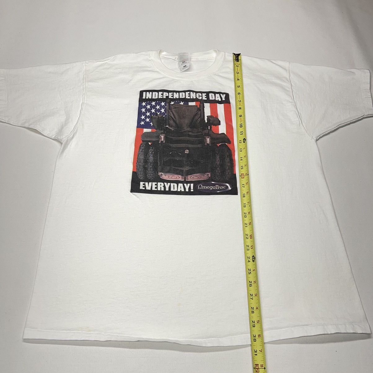 Other Omega Trac Tee Shirt Independence Day USA Flag Truck Chair Size US XXL / EU 58 / 5 - 13 Thumbnail