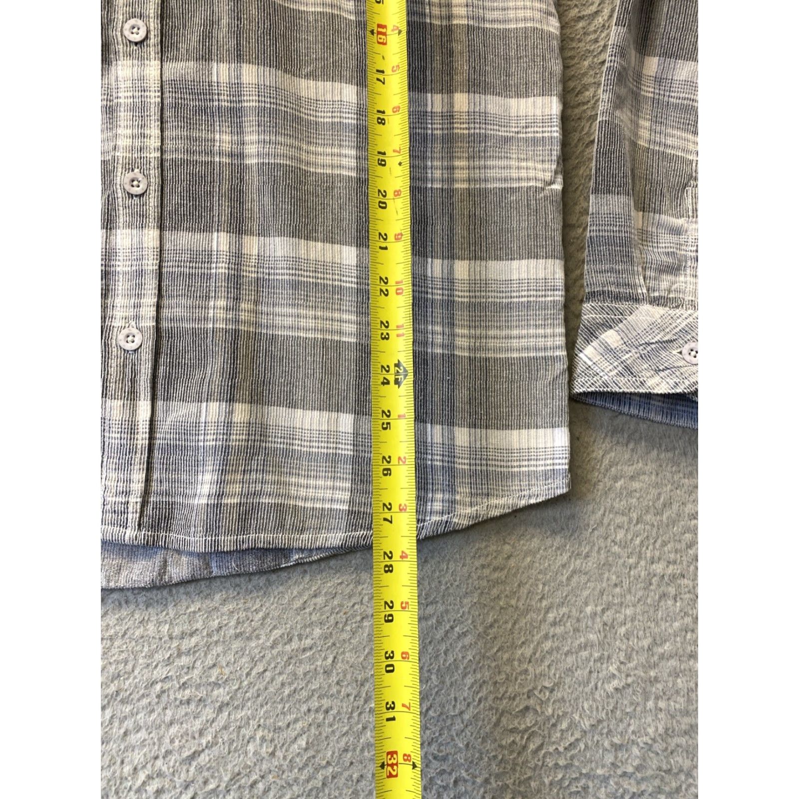 Rip Curl VINTAGE Rip Curl Shirt Corduroy Plaid Mens M Gray Long Sleeve Button-Up 90s Mens Size US M / EU 48-50 / 2 - 6 Thumbnail