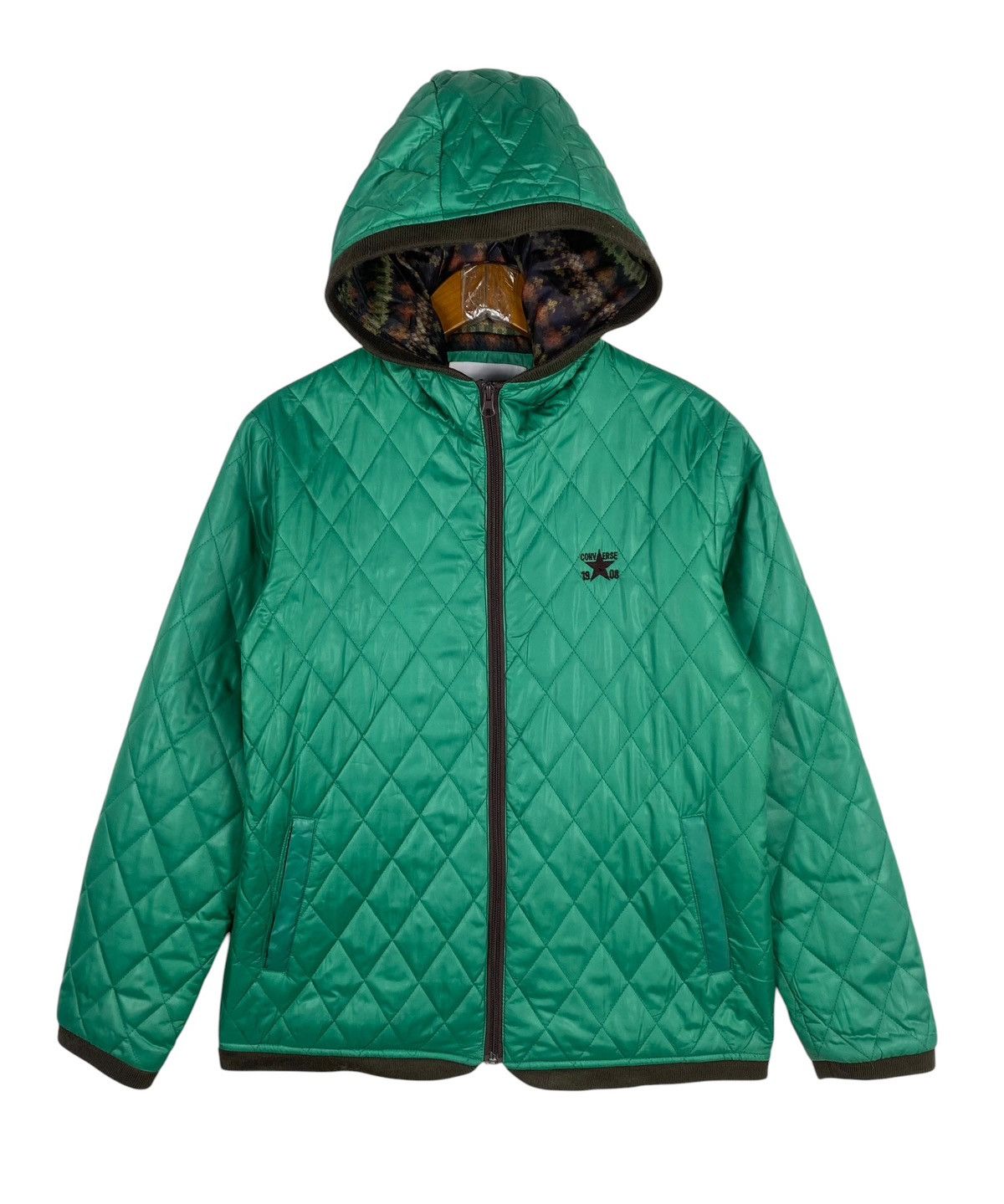 Converse Rare‼️ Converse Diamond-Quilted Light Puffer Jacket Size M / US 6-8 / IT 42-44 - 2 Thumbnail
