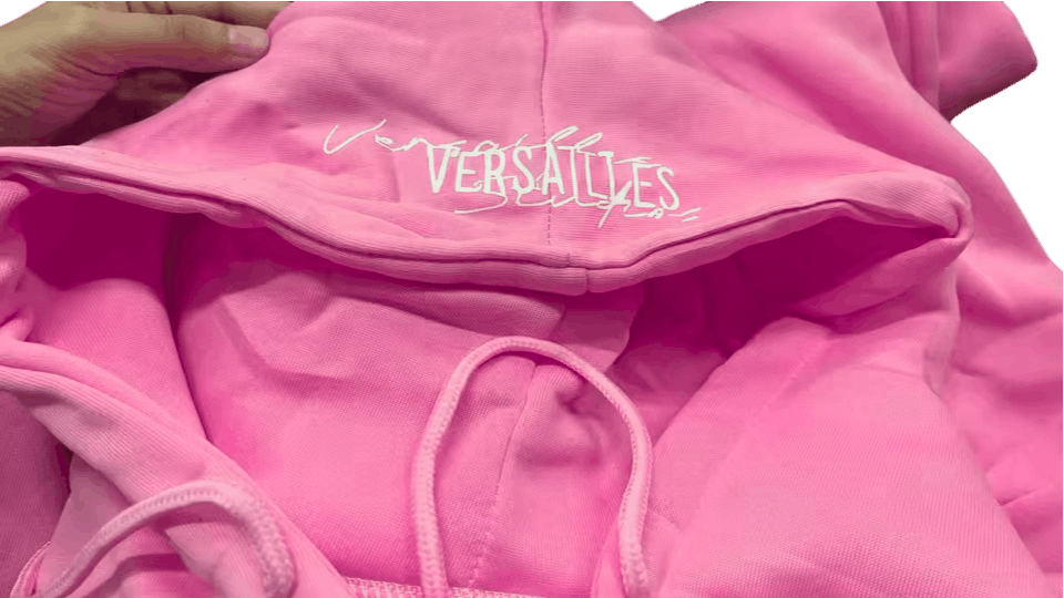 Other Versailles Zip Hoodie – Pink Size US M / EU 48-50 / 2 - 2 Thumbnail