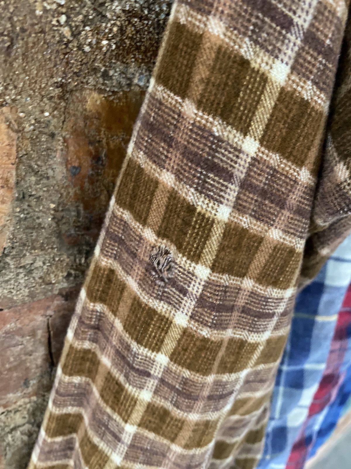 Needles 🔥RARE🔥OG 1990s Needles Pre-date Sonic Lab 7 cut flannel Size US M / EU 48-50 / 2 - 16 Thumbnail