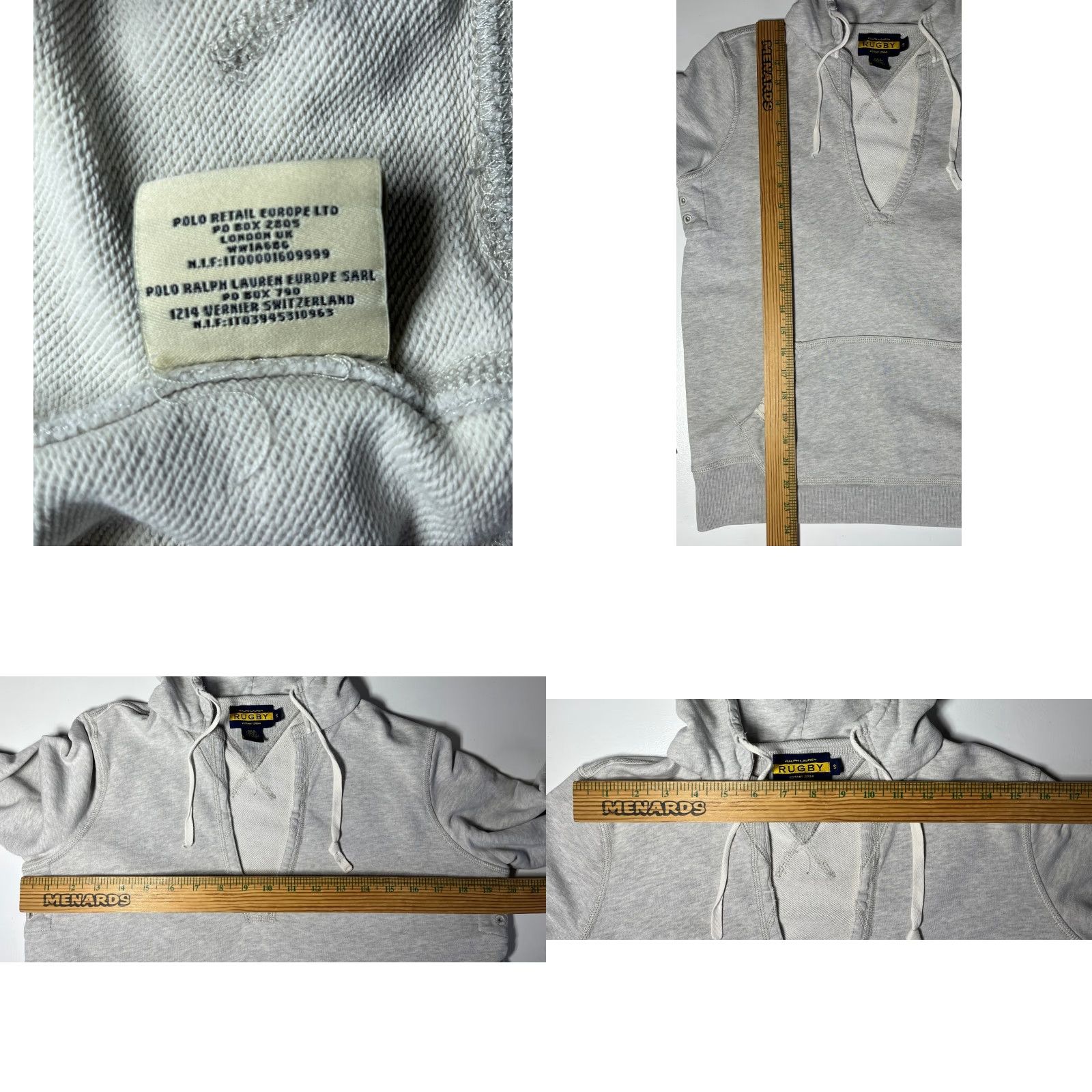Ralph Lauren VINTAGE Ralph Lauren Rugby Women’s Hoodie Shirt XS? Size S / US 4 / IT 40 - 9 Thumbnail