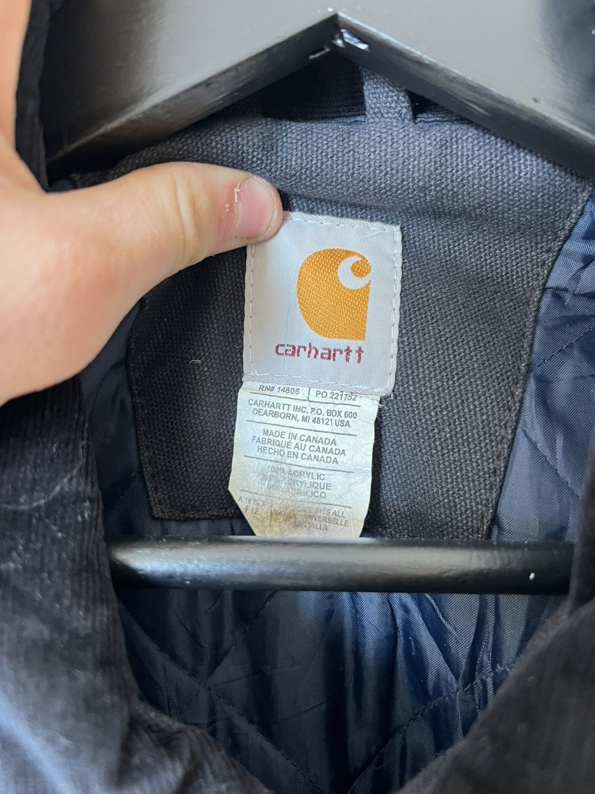 Carhartt VTG Carhartt Detroit Active! Work Faded Washed 90s Jacket Size US M / EU 48-50 / 2 - 6 Thumbnail