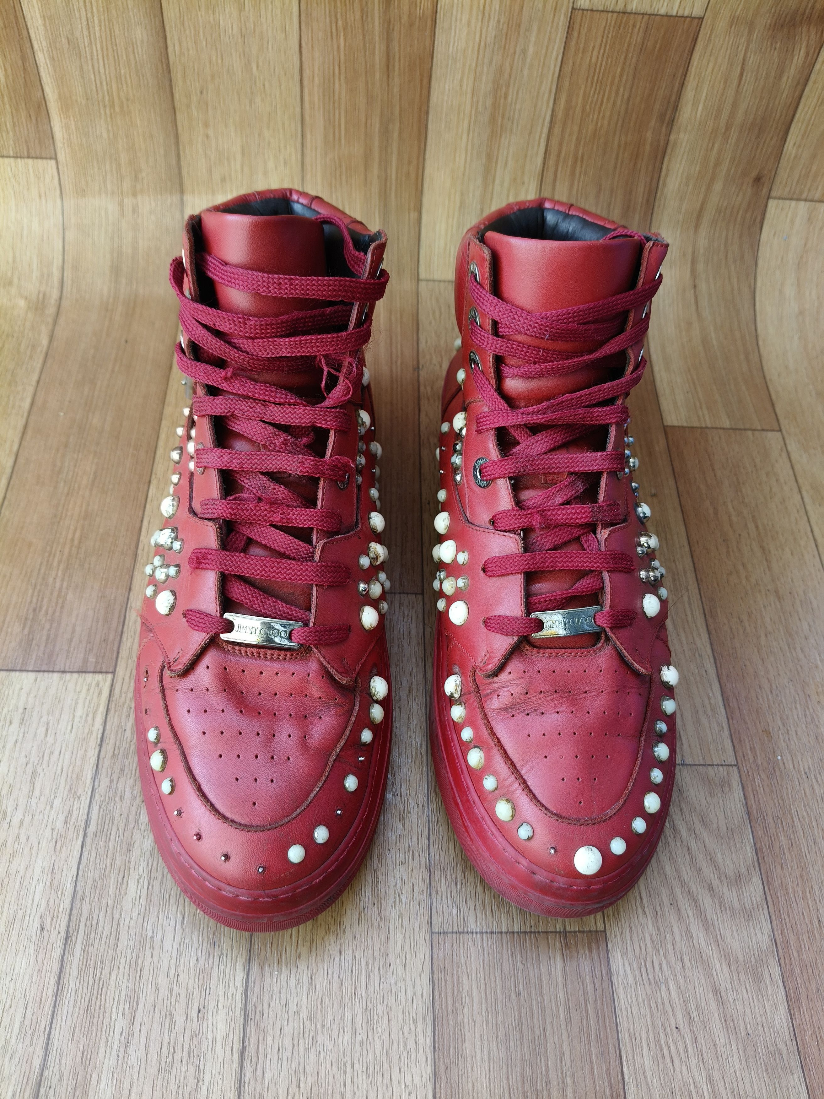 Jimmy Choo Jimmy Choo studded , like Givenchy Tyson , saint Laurent Size US 9 / EU 42 - 3 Thumbnail