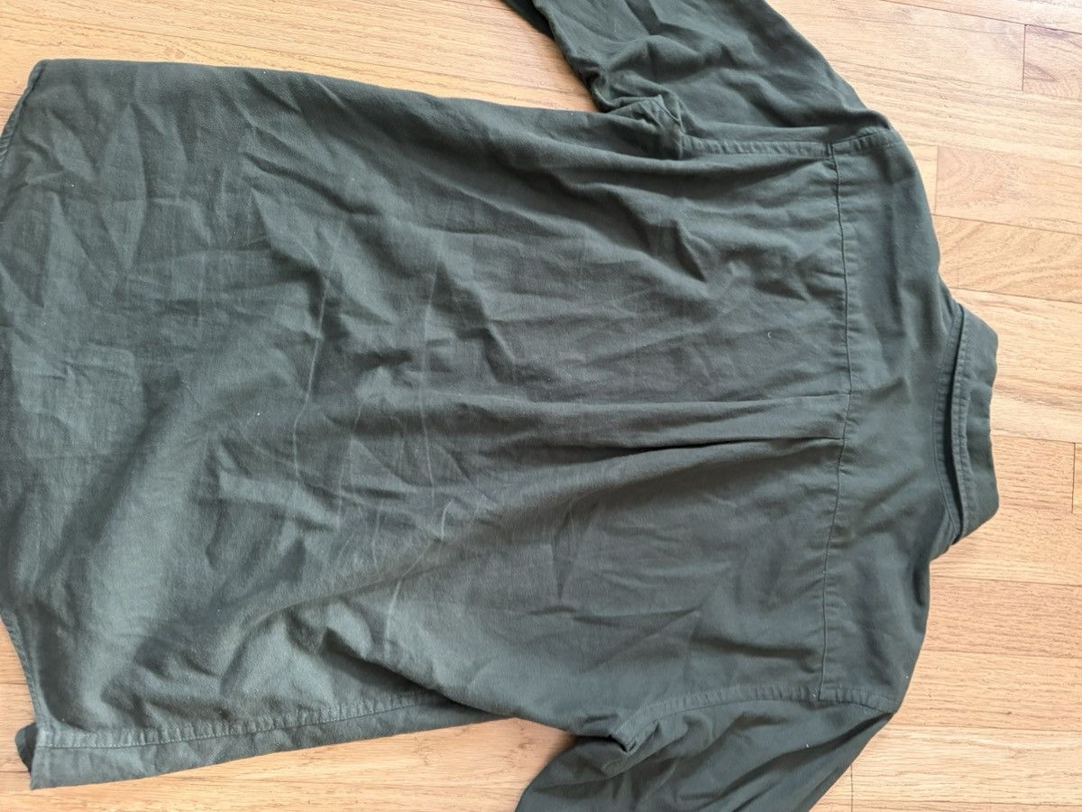 Japanese Brand × Uniqlo Olive Green Flannel Shirt Size US S / EU 44-46 / 1 - 5 Thumbnail