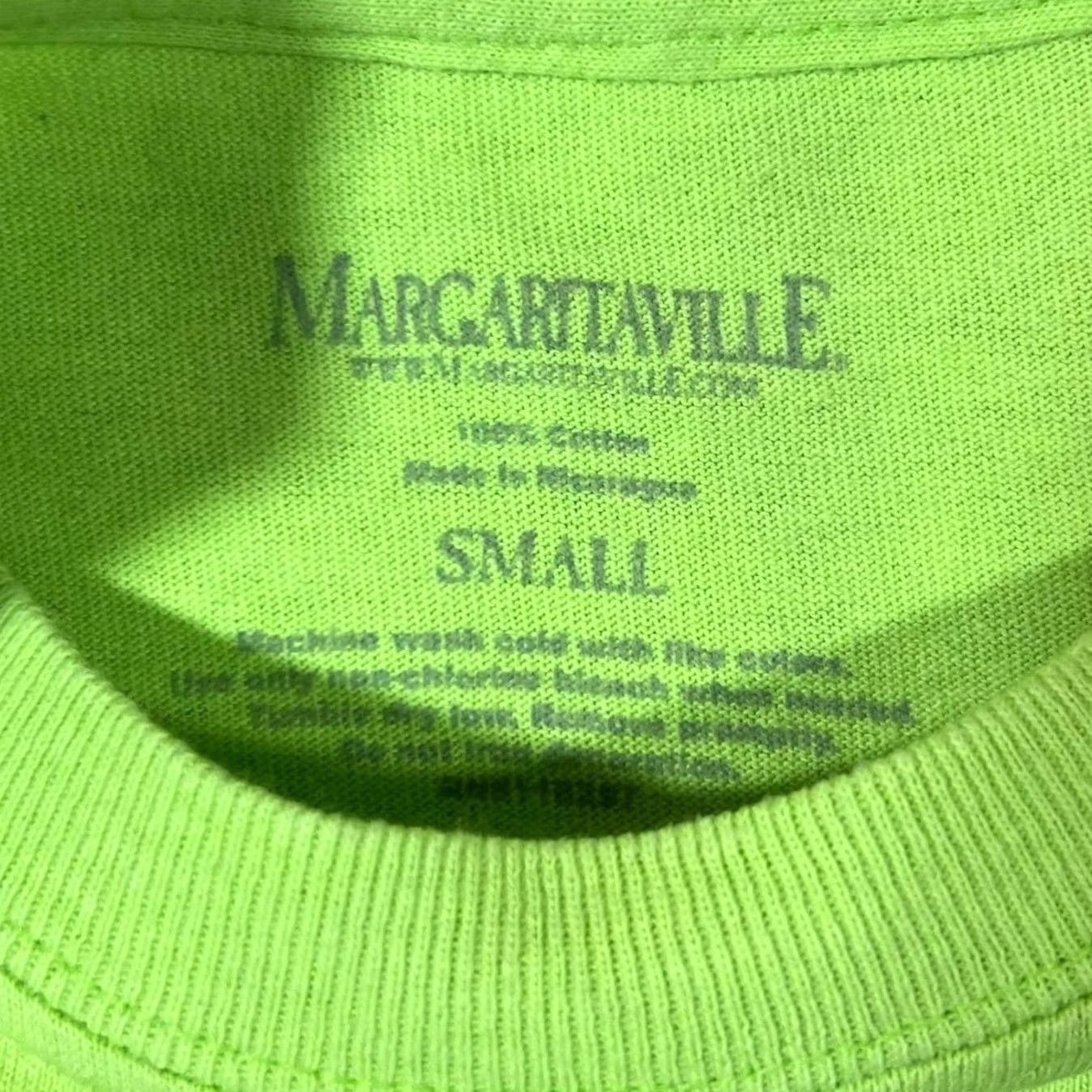 Vintage Margaritaville Myrtle Beach Souvenir Graphic Green T-Shirt Small Men’s Short Sleeve Cotton Size US S / EU 44-46 / 1 - 3 Thumbnail