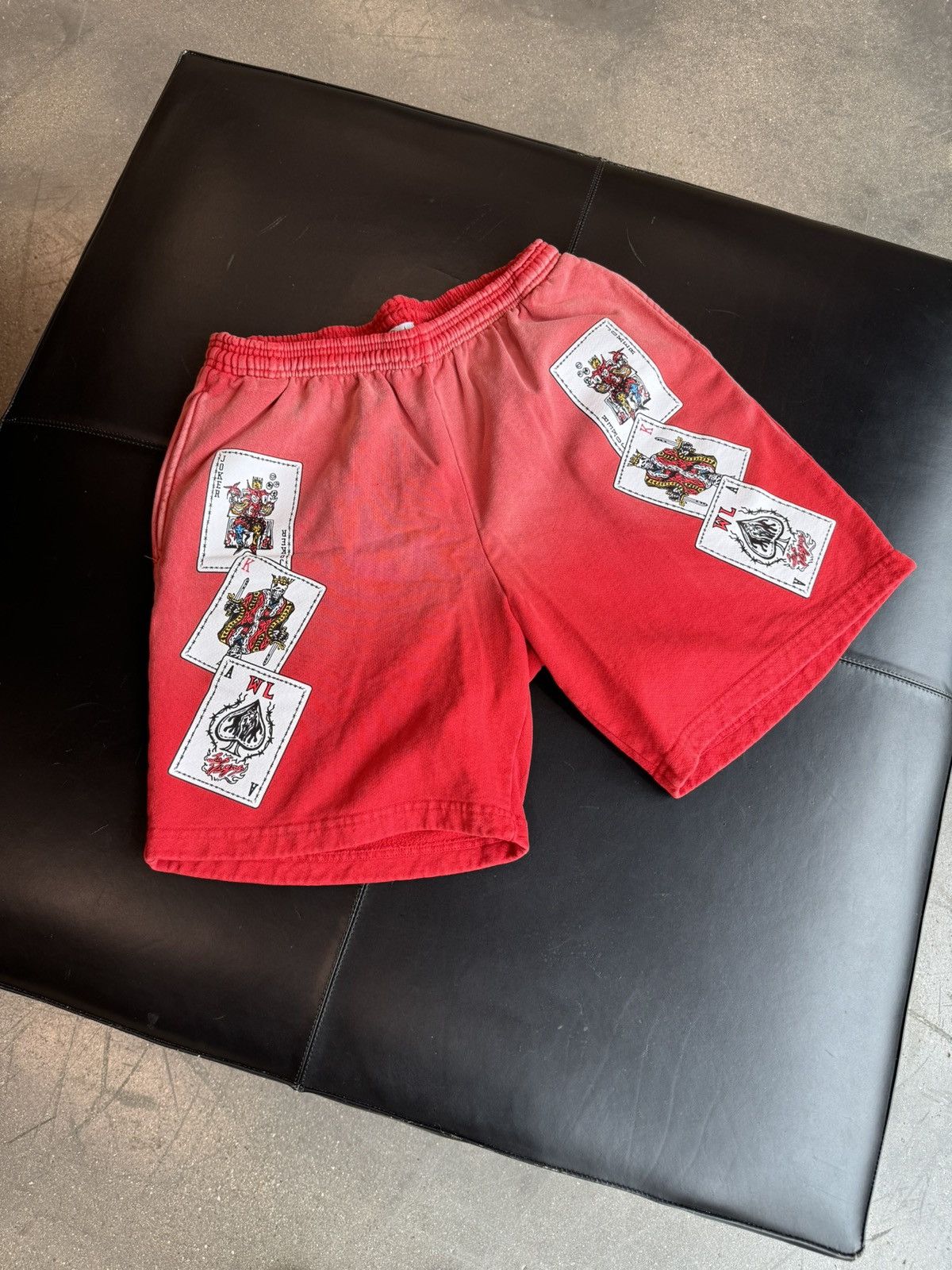 Warren Lotas Warren Lotas Playing Cards Shorts Red Size US 32 / EU 48 - 1 Preview