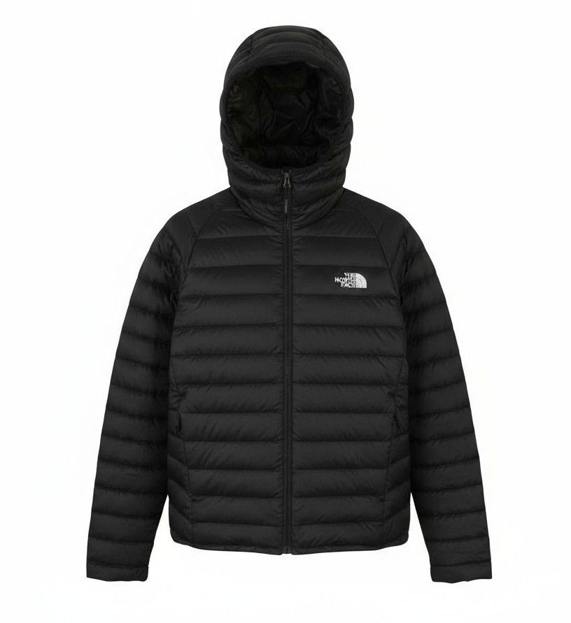 The North Face M Black 800 Down Quilted Hood Puffer 86879 Size US M / EU 48-50 / 2 - 1 Thumbnail