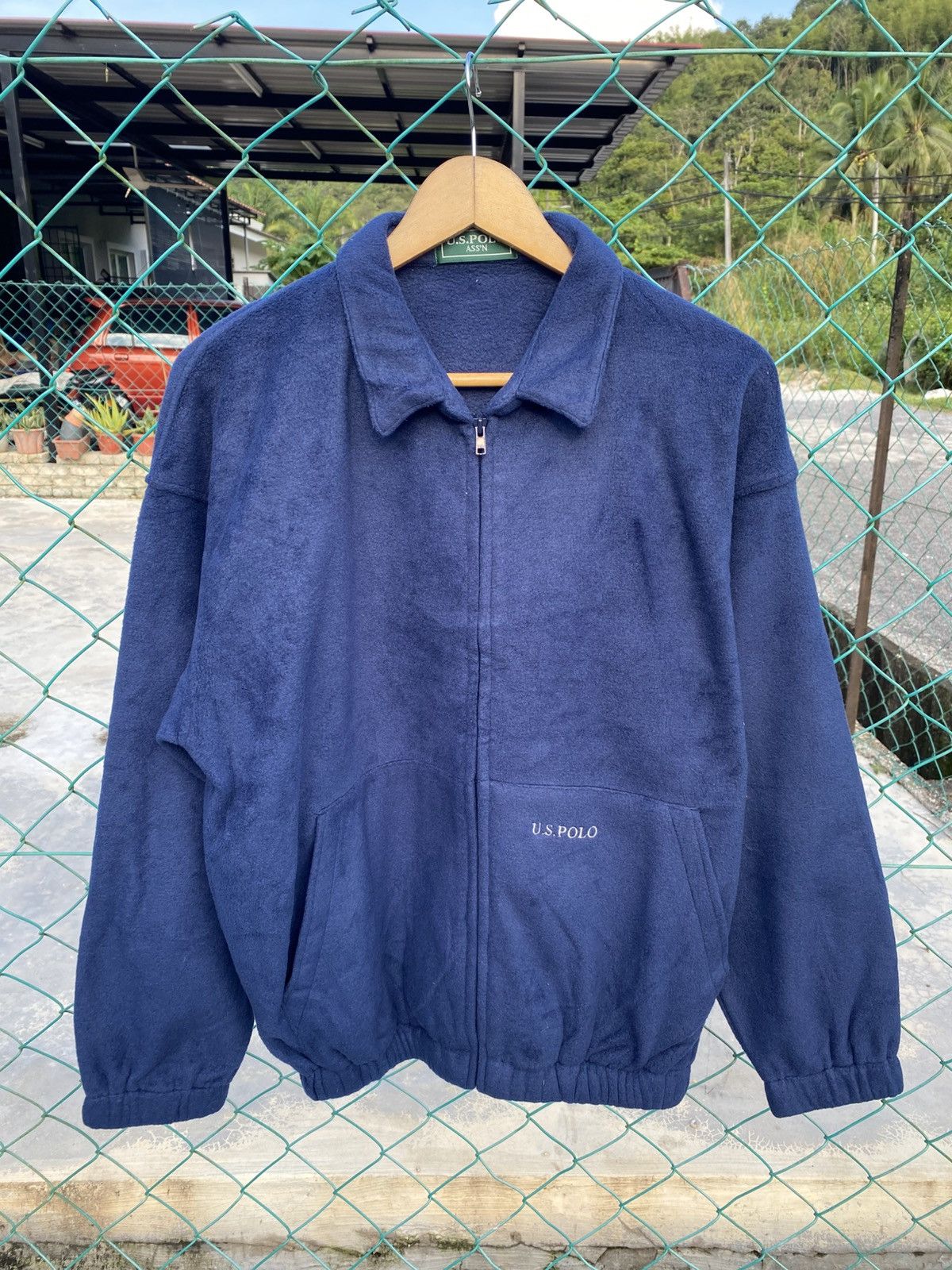 U.S. Polo Assn. Vintage U.S Polo Assn’ woven spellout fleece Size US M / EU 48-50 / 2 - 2 Thumbnail