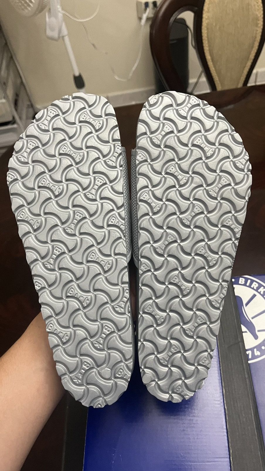 Birkenstock Birkenstock Barbados Eva Silver Size US 9 / EU 42 - 3 Thumbnail