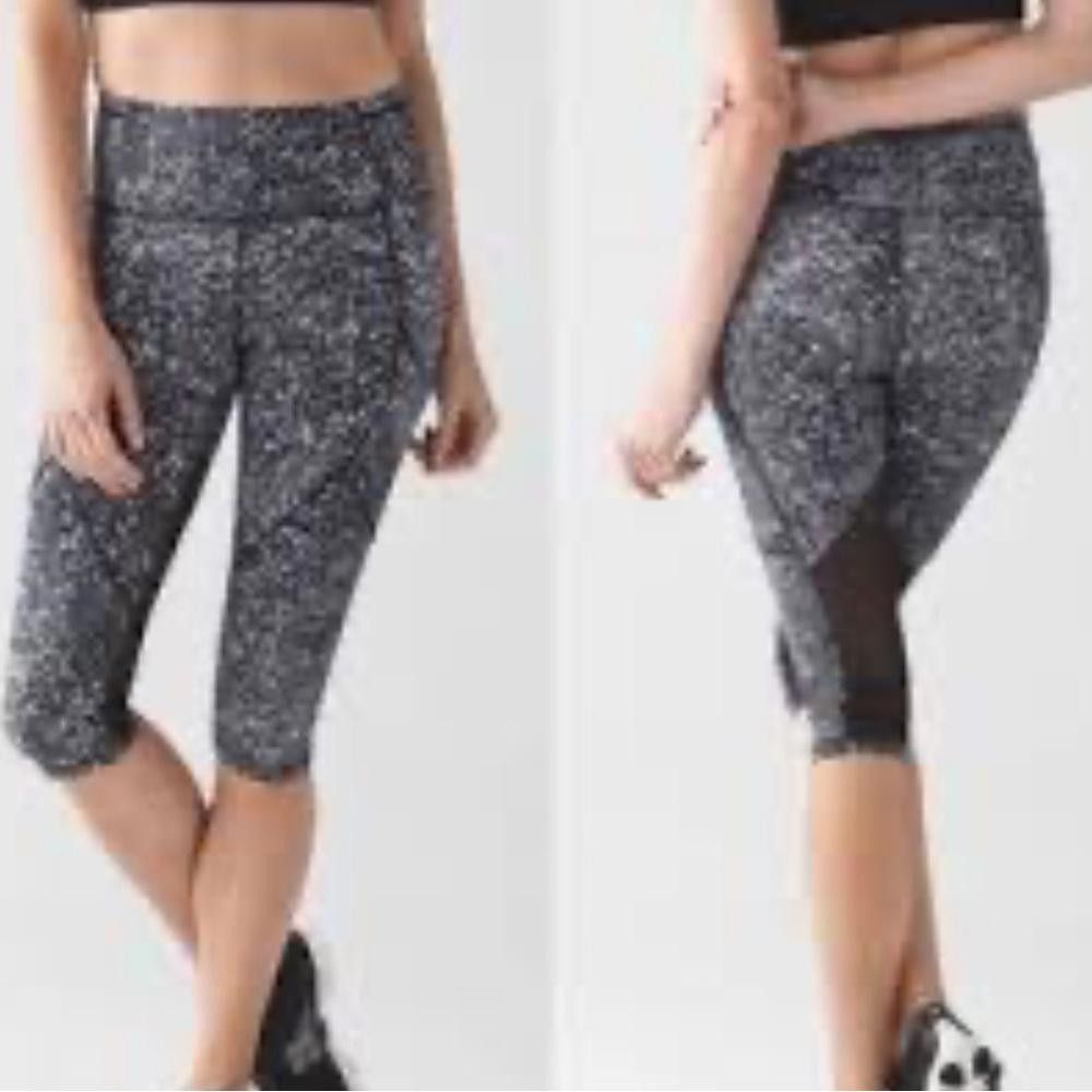 Lululemon lululemon athletica l Outrun Crop Leggings Size 4 Size 27" / US 4 / IT 40 - 2 Thumbnail