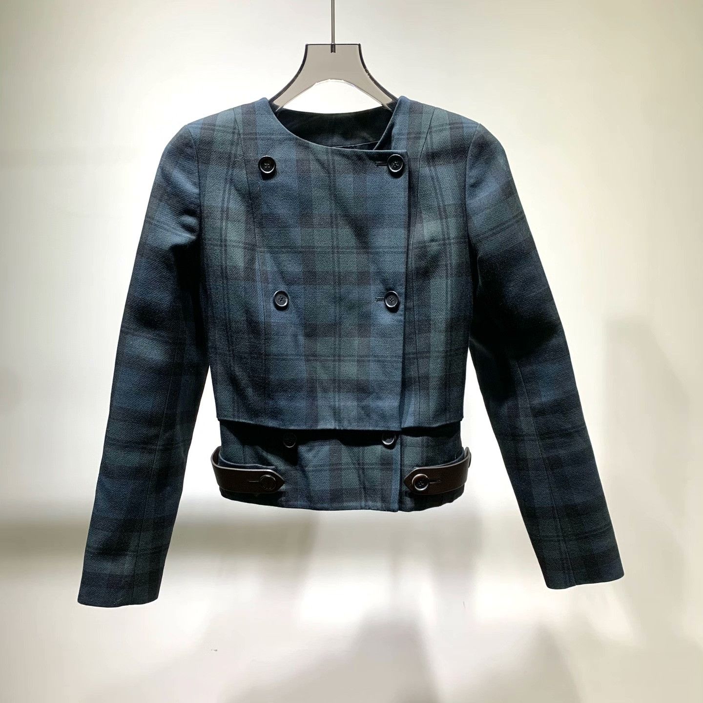 Other Other Wool Plaid Jacket 34 Women Size XS / US 0-2 / IT 36-38 - 1 Thumbnail