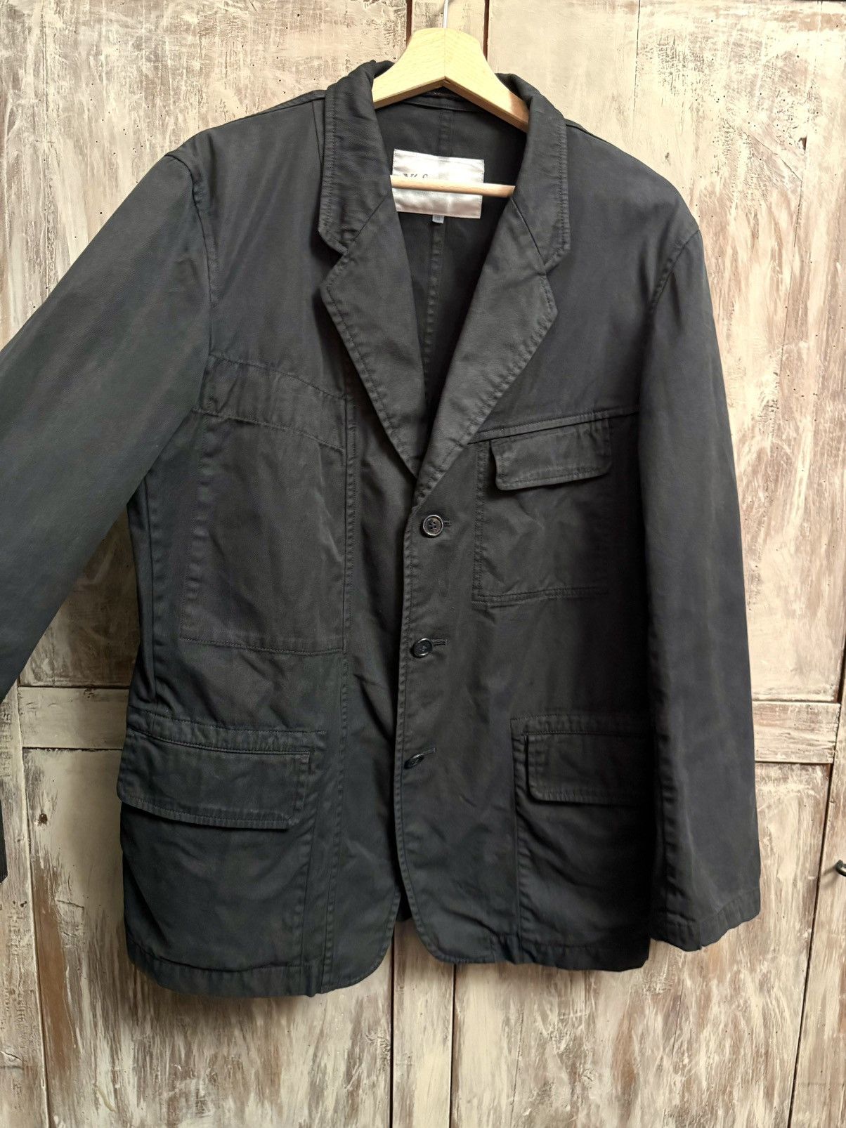 Y's × Y's for Men × Yohji Yamamoto yohji yamamoto workwear canvas jacket blazer 3 jp Size US M / EU 48-50 / 2 - 5 Thumbnail