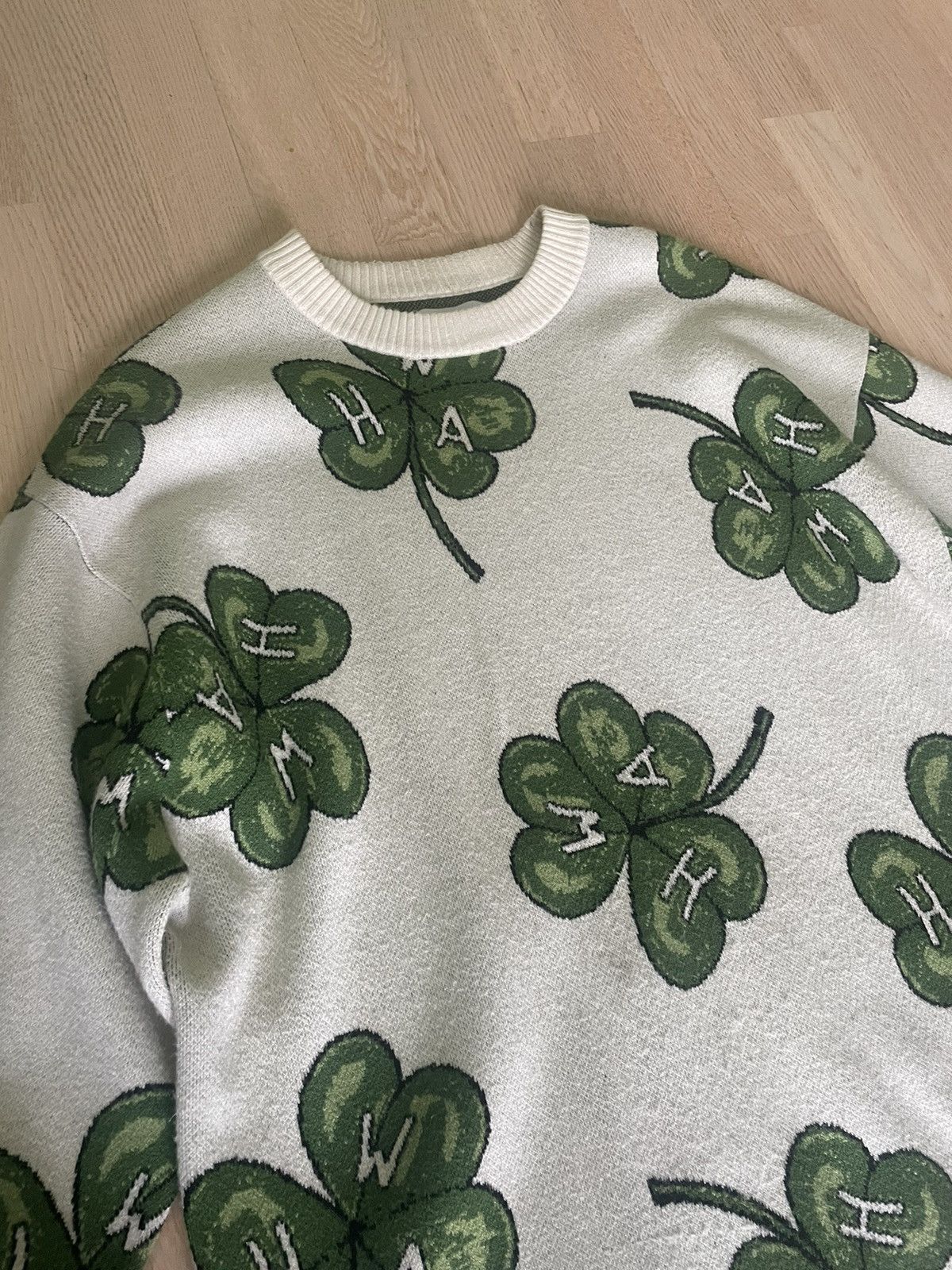 Human With Attitude Human With Attitude Shamrock Sweater Size US M / EU 48-50 / 2 - 3 Thumbnail