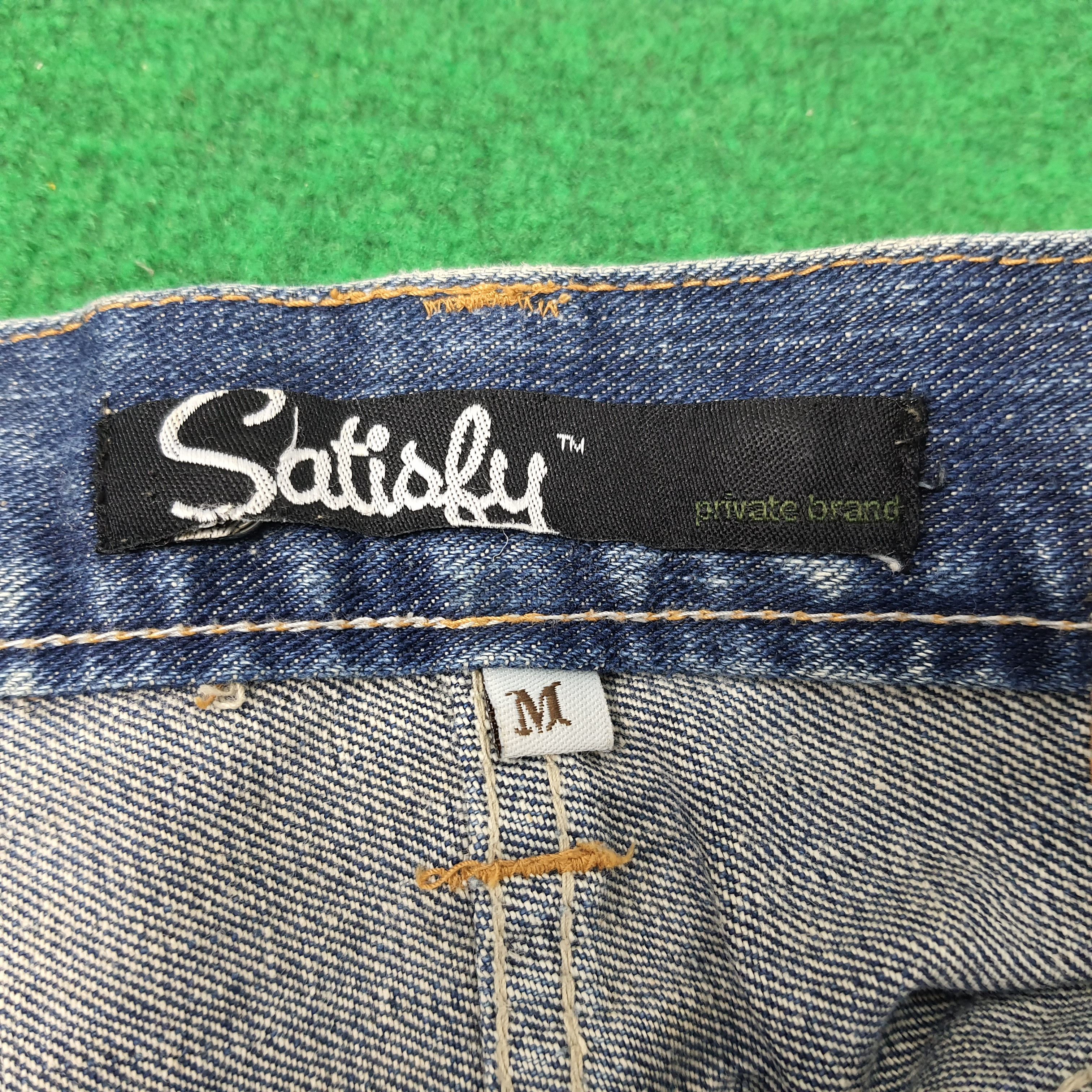 Designer × Satisfy × Vintage Vintage Satisfy Denim Rework Style Jeans Size US 30 / EU 46 - 10 Thumbnail