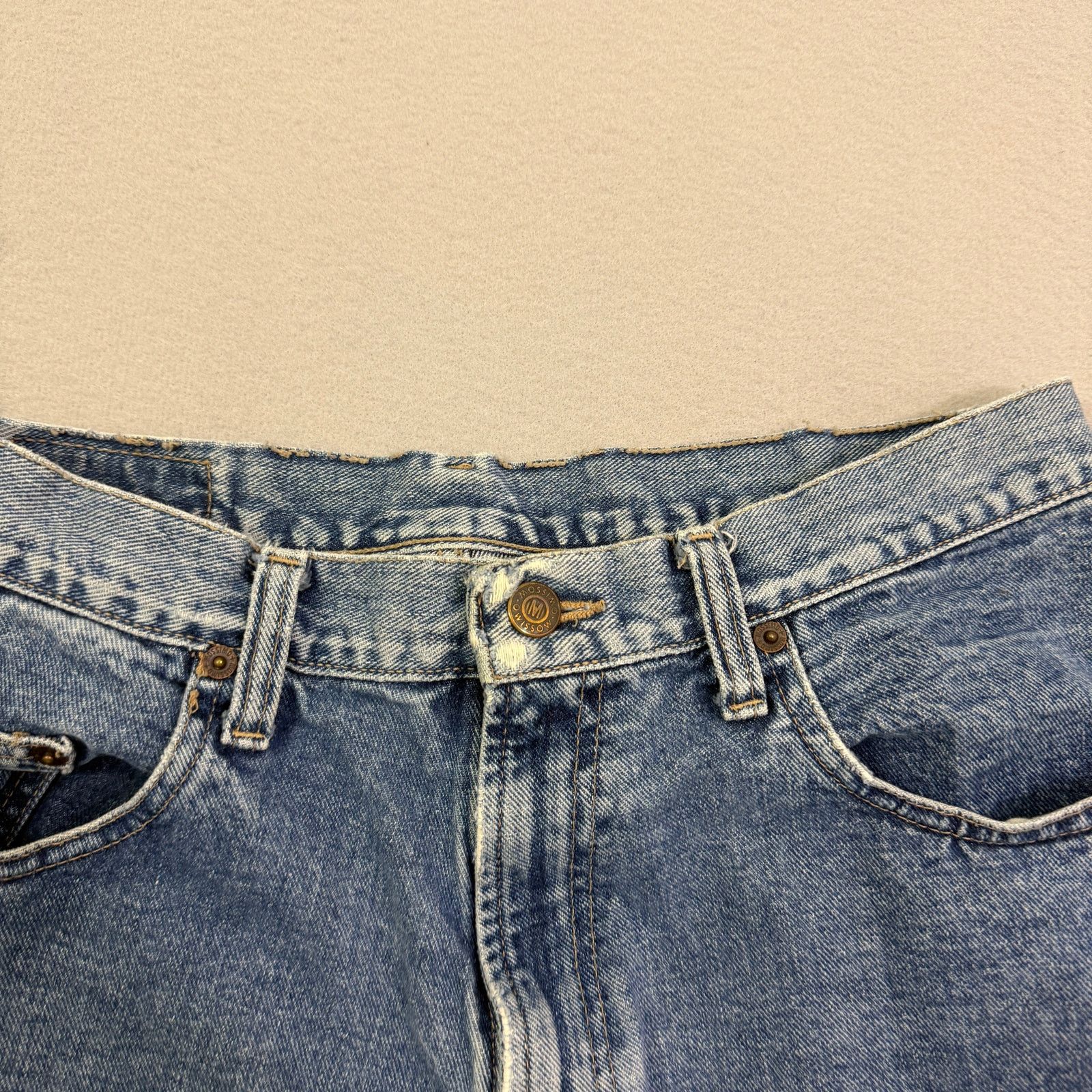 Vintage Vintage Mossimo Jean Shorts Men's 32 Blue 10" Inseam Jorts Size US 32 / EU 48 - 3 Thumbnail