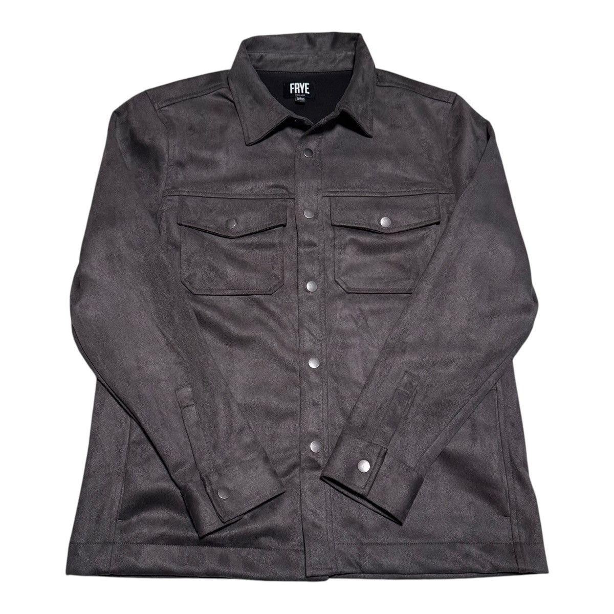 Frye Frye Men's Chest Pockets Faux Suede Jacket Adult Small Size US S / EU 44-46 / 1 - 1 Thumbnail