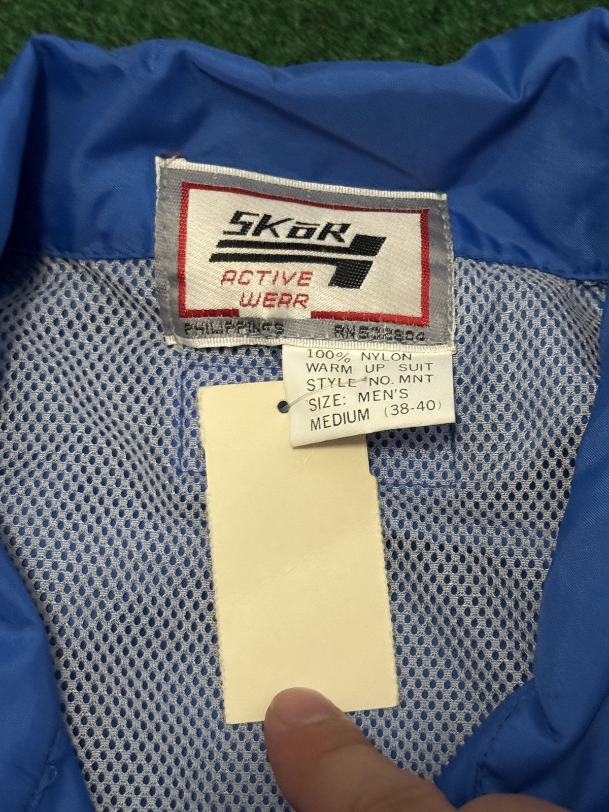 Vintage Vintage 70s 80s Skor Minimalist NWT Windbreaker Jacket Size US M / EU 48-50 / 2 - 2 Thumbnail