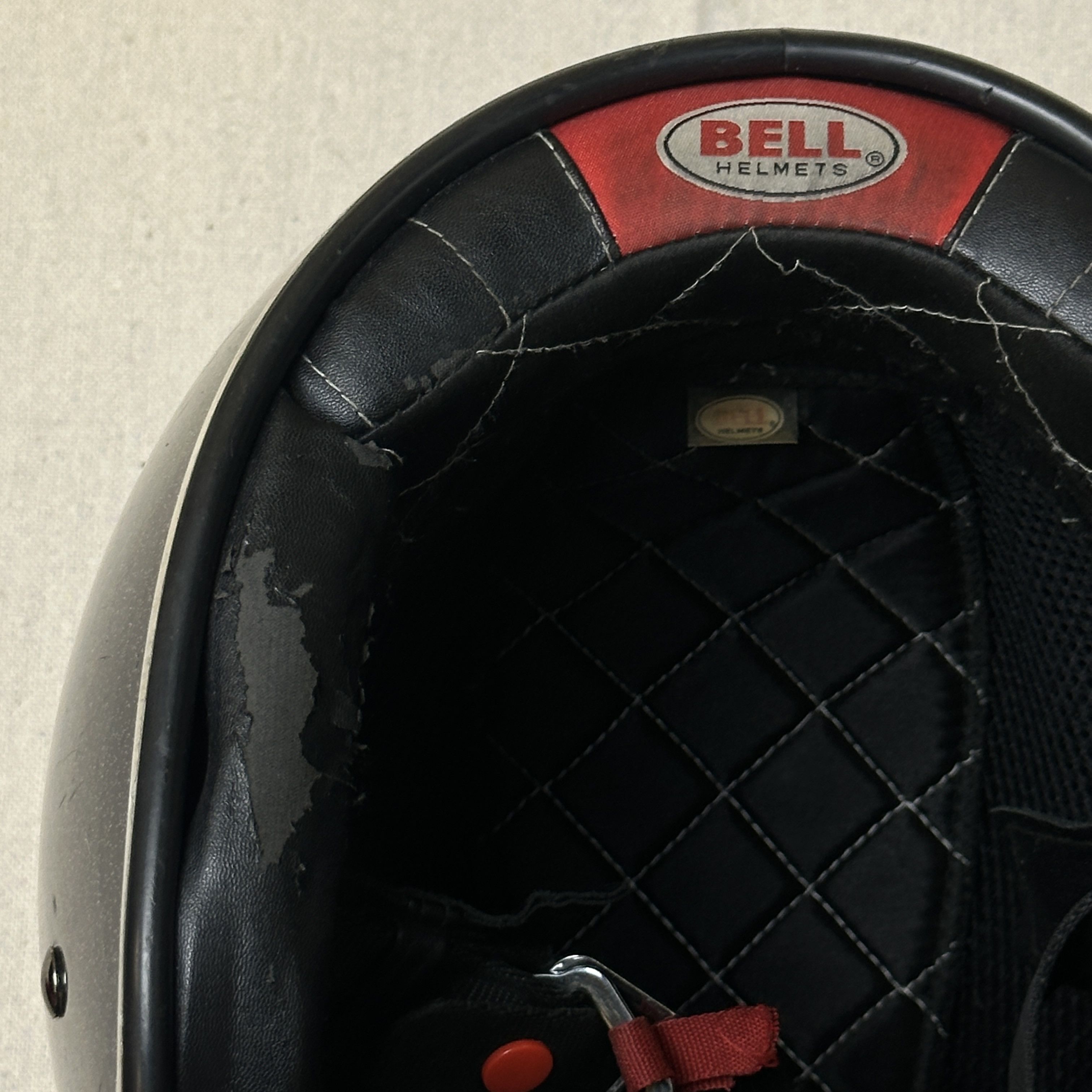 Bell Vintage Bell Custom 500 Black Metallic Motorcycle Helmet Size M Size ONE SIZE - 6 Thumbnail