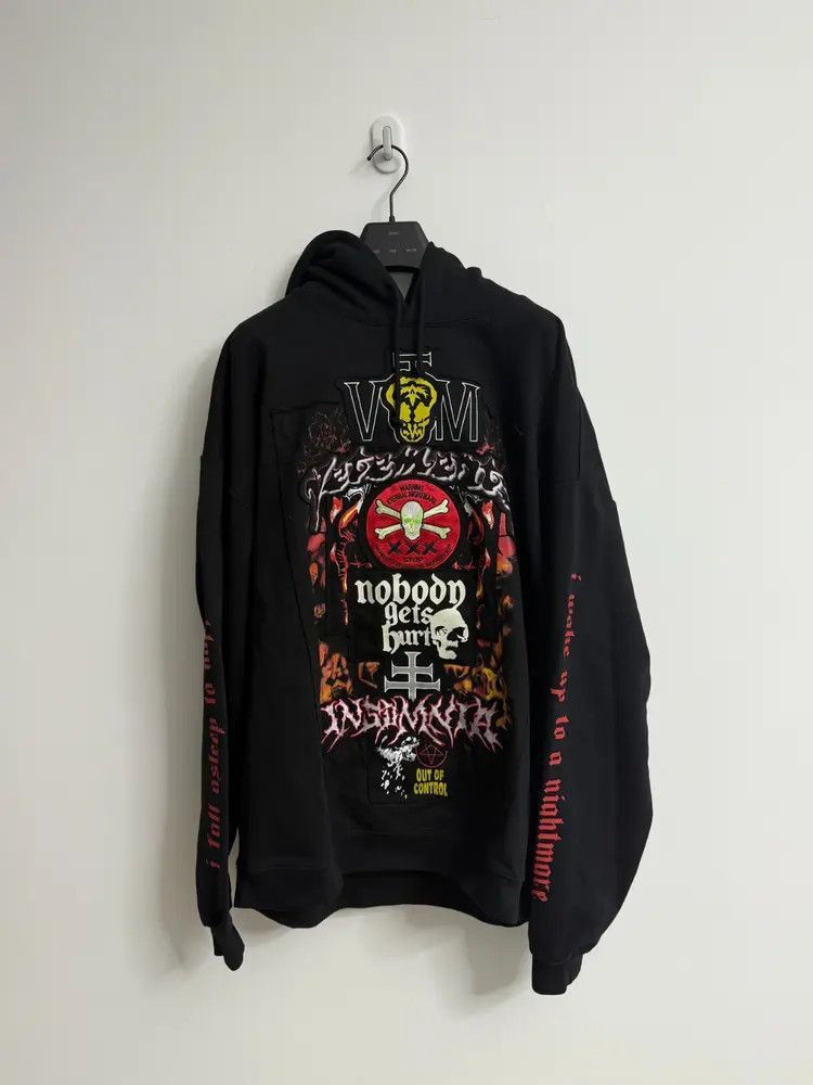 Vetements 23SS World Tour Patches Hoodie