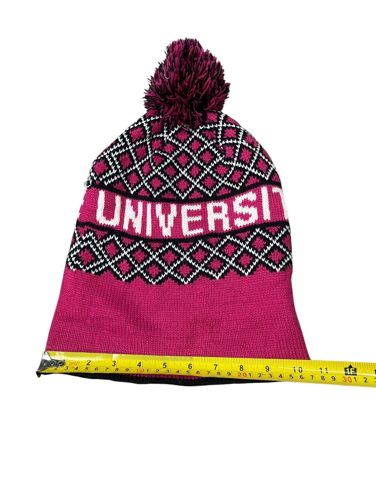 Other Vintage University College Aztec Beanie Hat Streetwear Size ONE SIZE - 6 Thumbnail