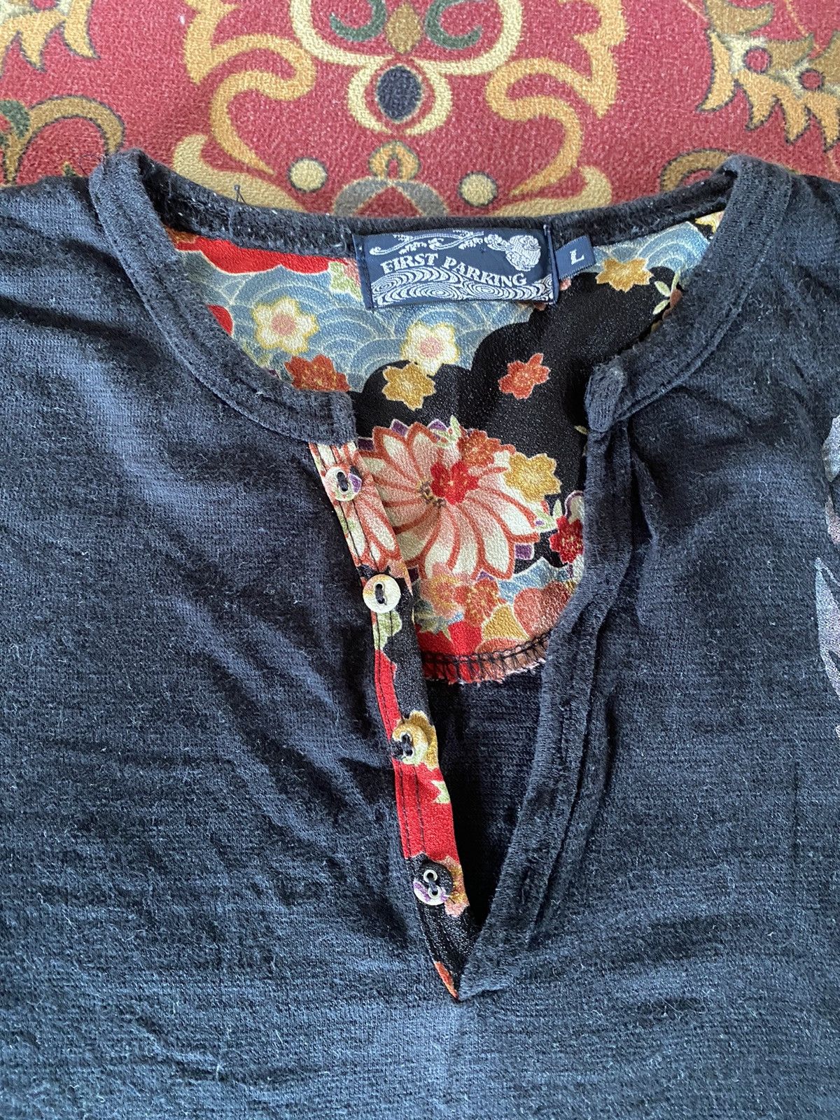Beauty Beast Vintage Japan First Parking Flower T Shirt Size US M / EU 48-50 / 2 - 4 Thumbnail