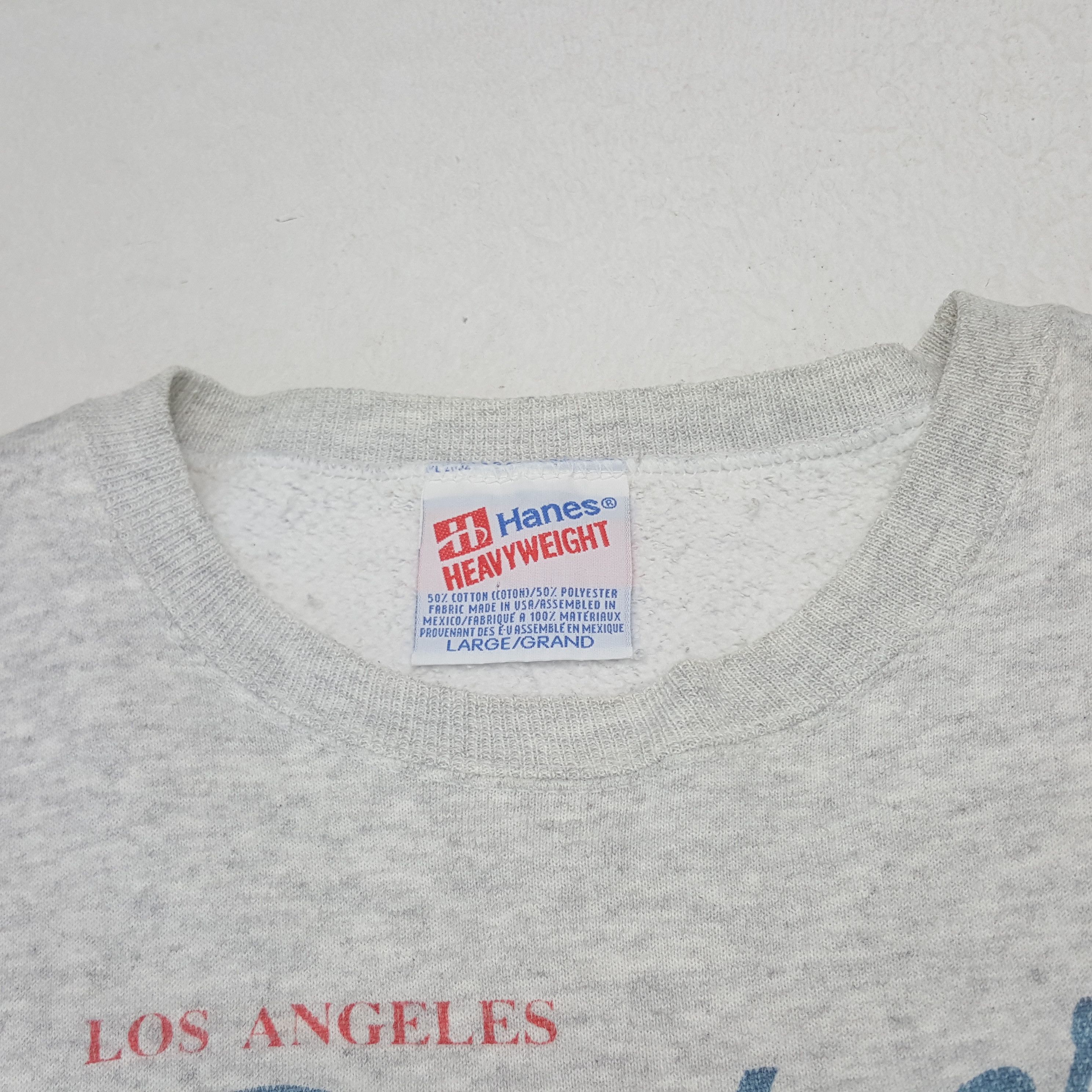 MLB Vintage Los Angeles Dodgers Basketball Sweatshirt C292N2 Size US L / EU 52-54 / 3 - 4 Thumbnail