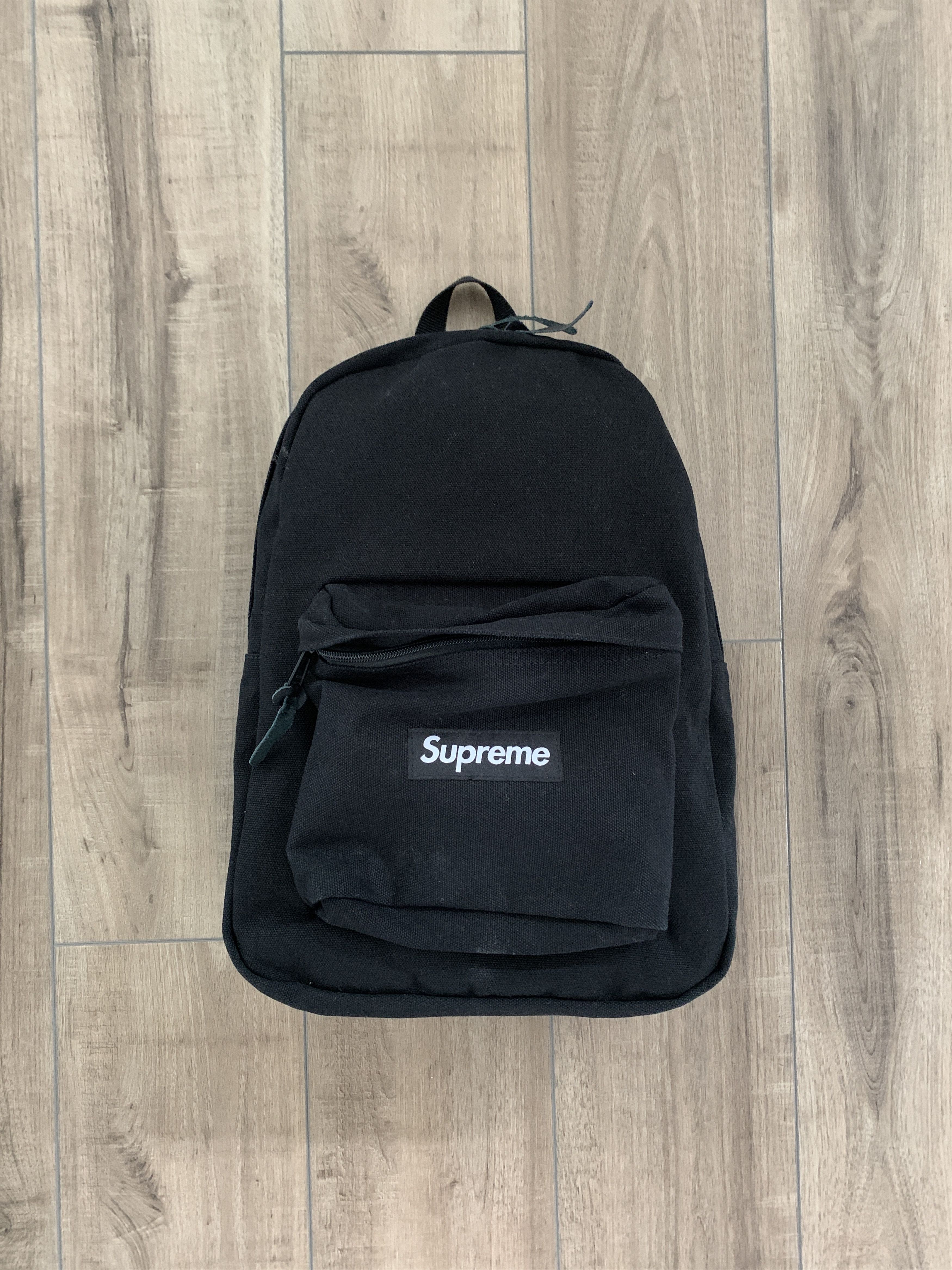 Supreme Canvas Backpack | Grailed