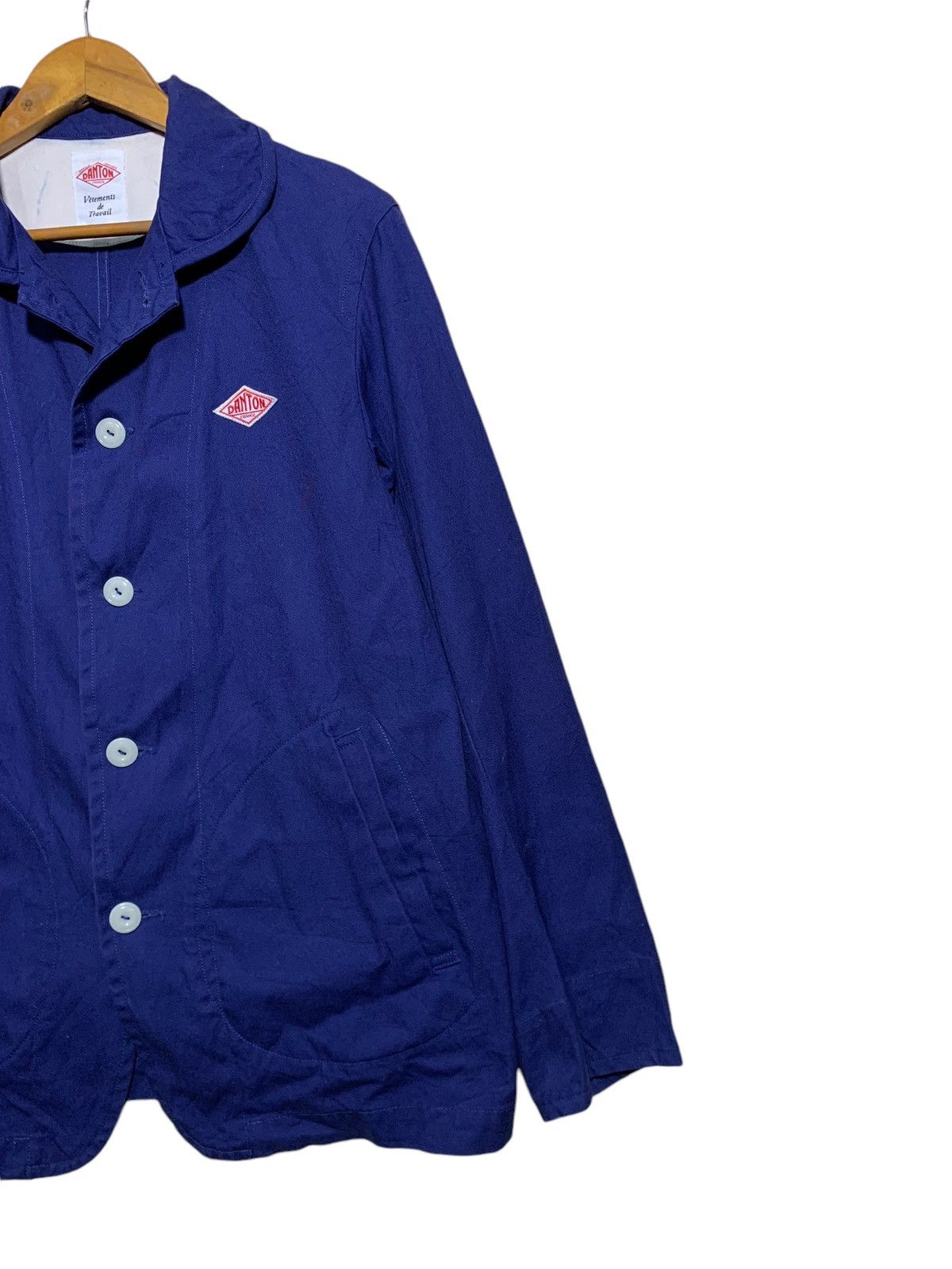 Danton 🔥DANTON FRANCE SHAWL COLLAR NAVY JACKETS Size US M / EU 48-50 / 2 - 3 Thumbnail