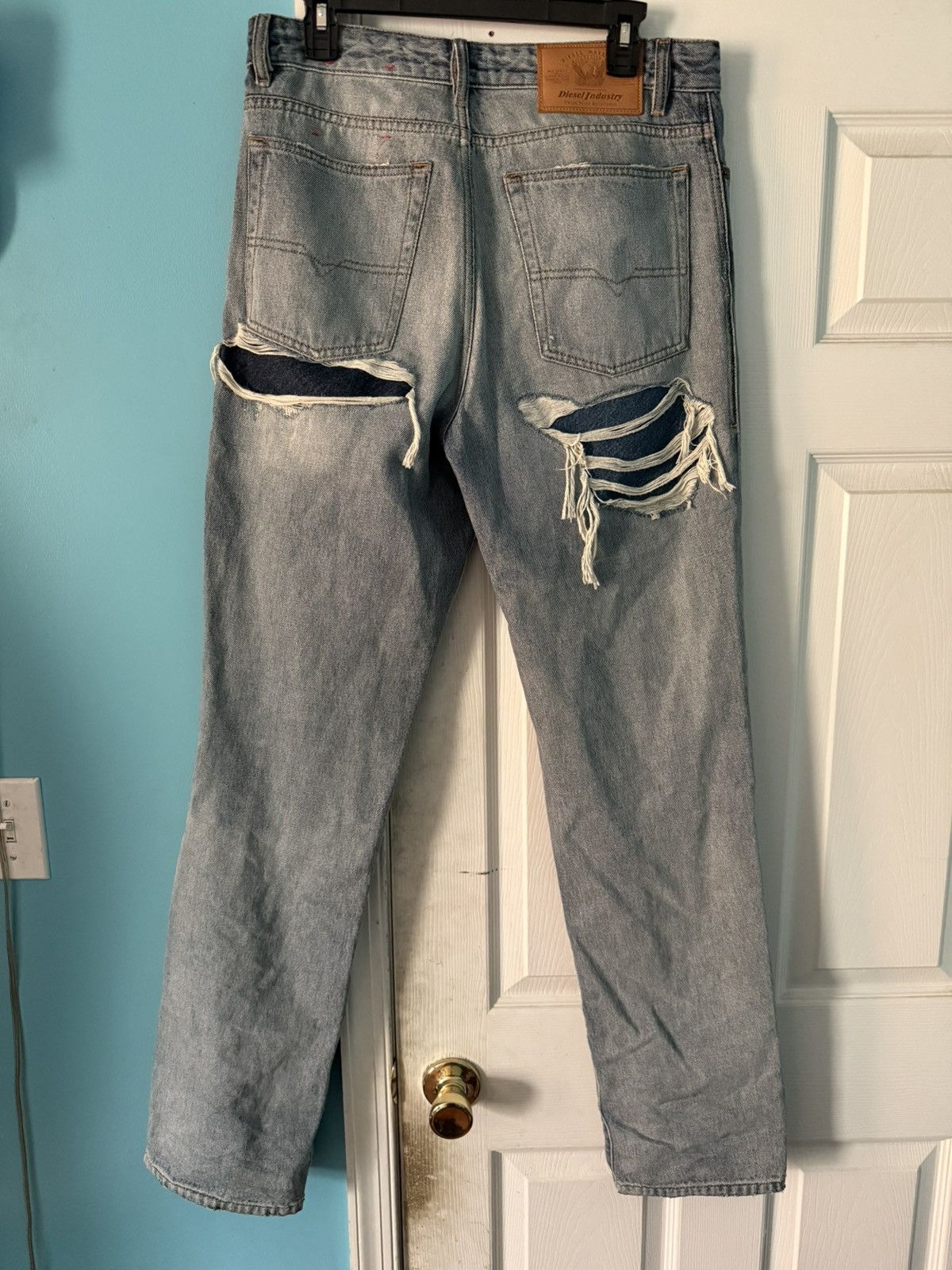 Diesel Diesel “1955 09C90 Straight Jeans” Size US 32 / EU 48 - 2 Thumbnail