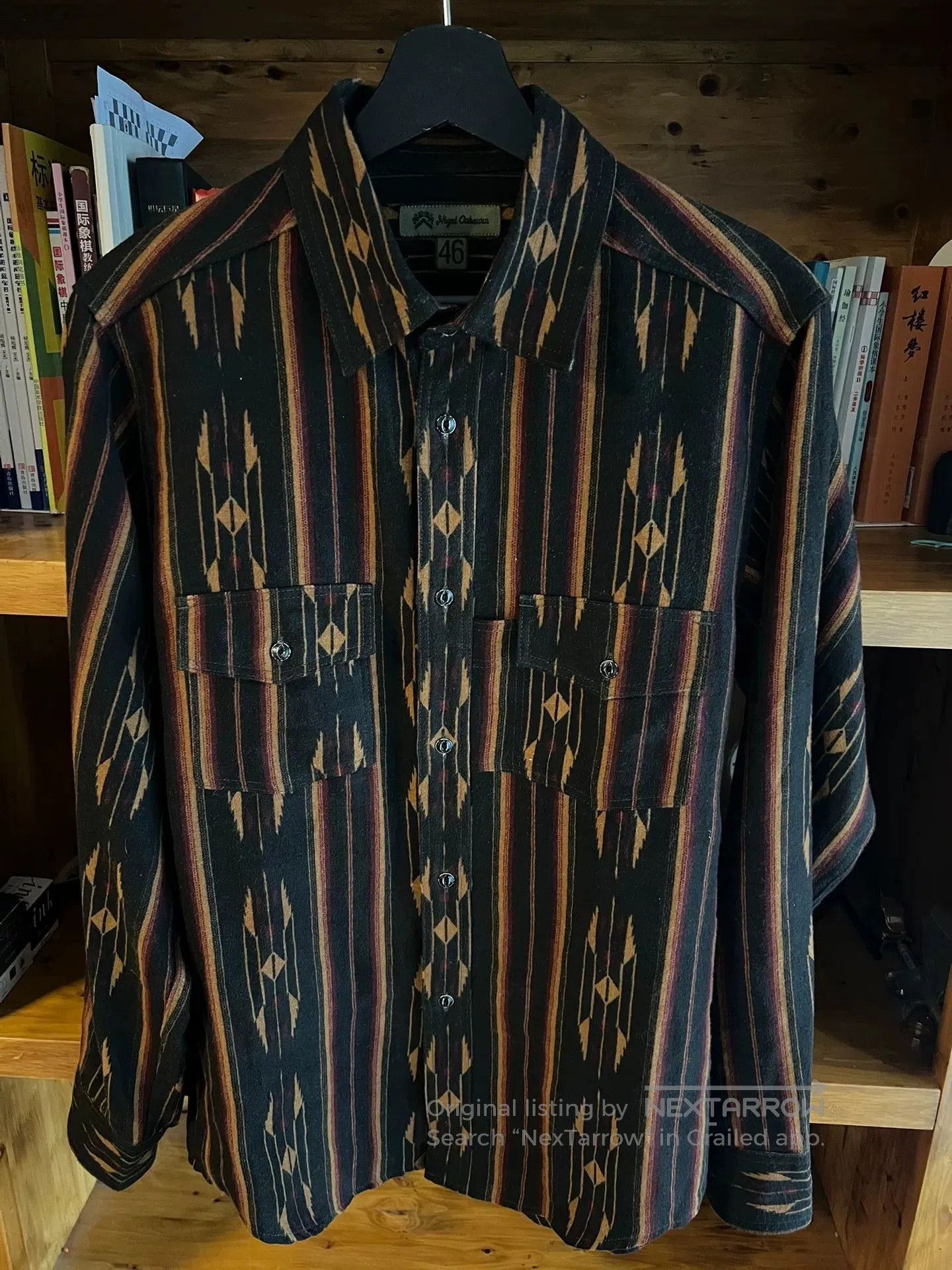 Nigel Cabourn Nigel Cabourn Navajo Thick Shirt. Size US L / EU 52-54 / 3 - 6 Thumbnail