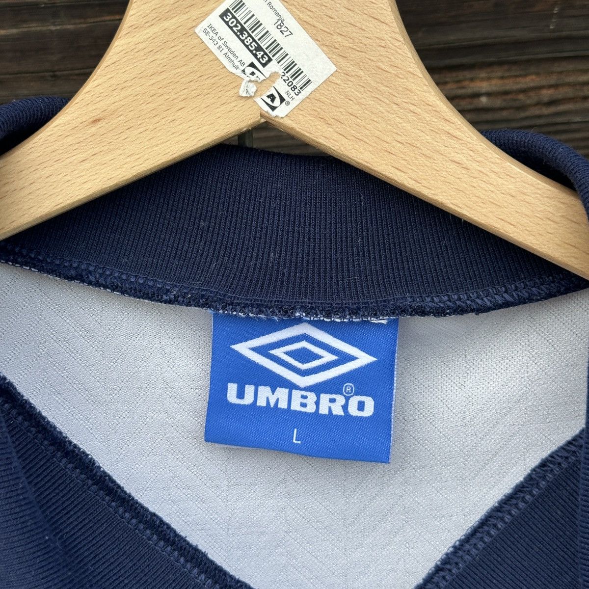 Umbro 1993/1995 England Umbro Soccer Jersey Vintage Home Shirt Size US L / EU 52-54 / 3 - 7 Thumbnail