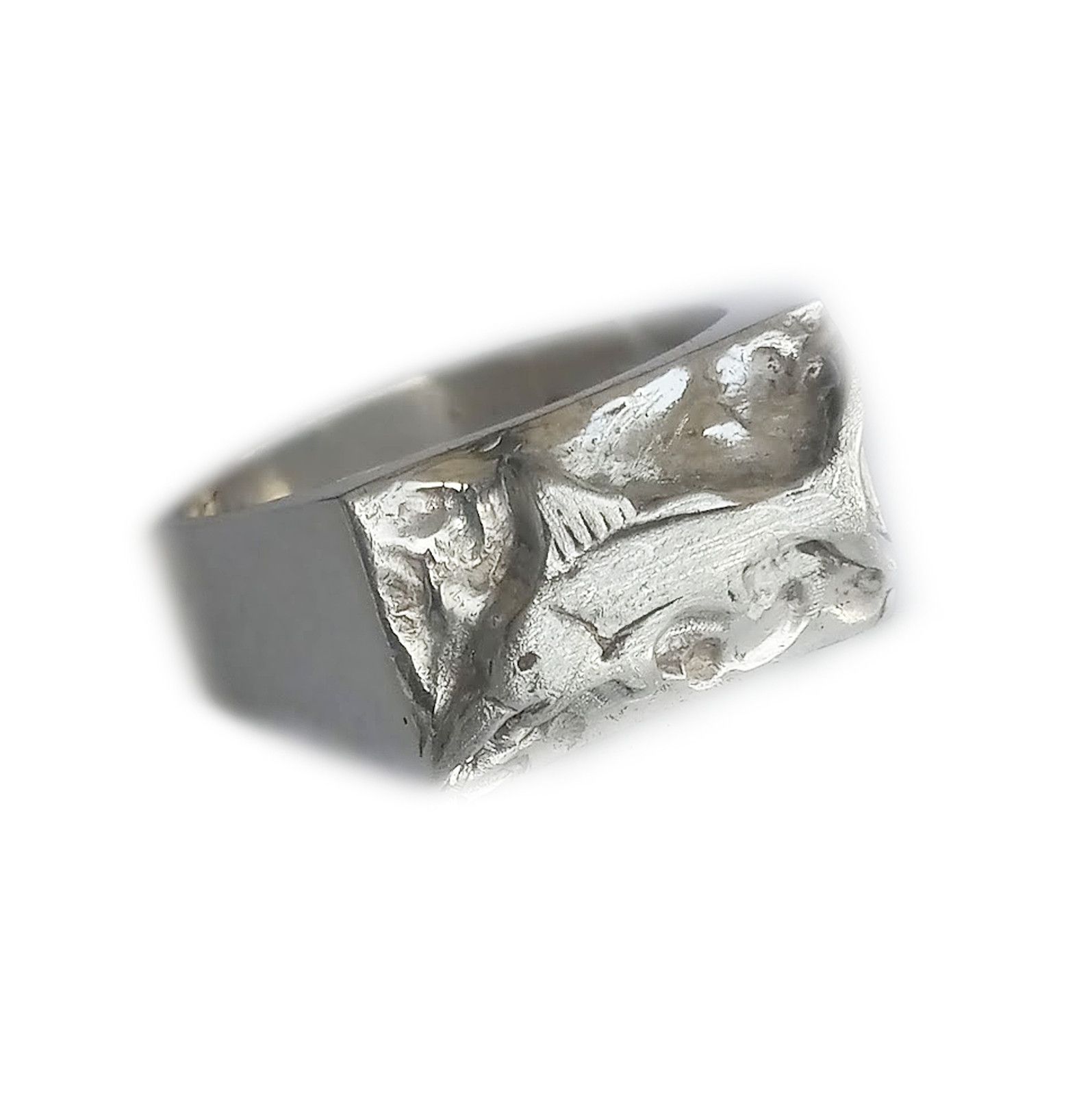 Other Men's sterling silver .925 stamped swordfish design Size ONE SIZE - 1 Thumbnail