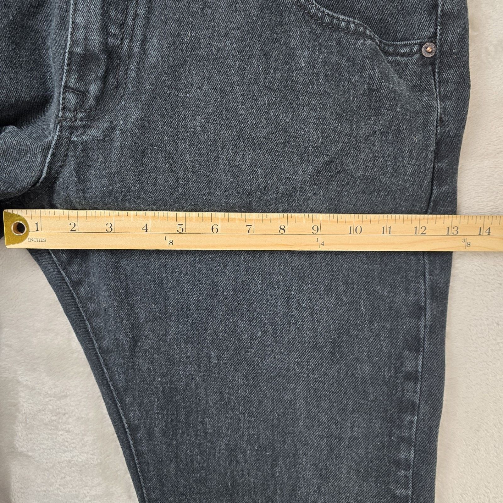 Other Sergio Never Legal Jeans Mens 36x32 Black Grunge Vintage Y2K Size US 36 / EU 52 - 17 Thumbnail