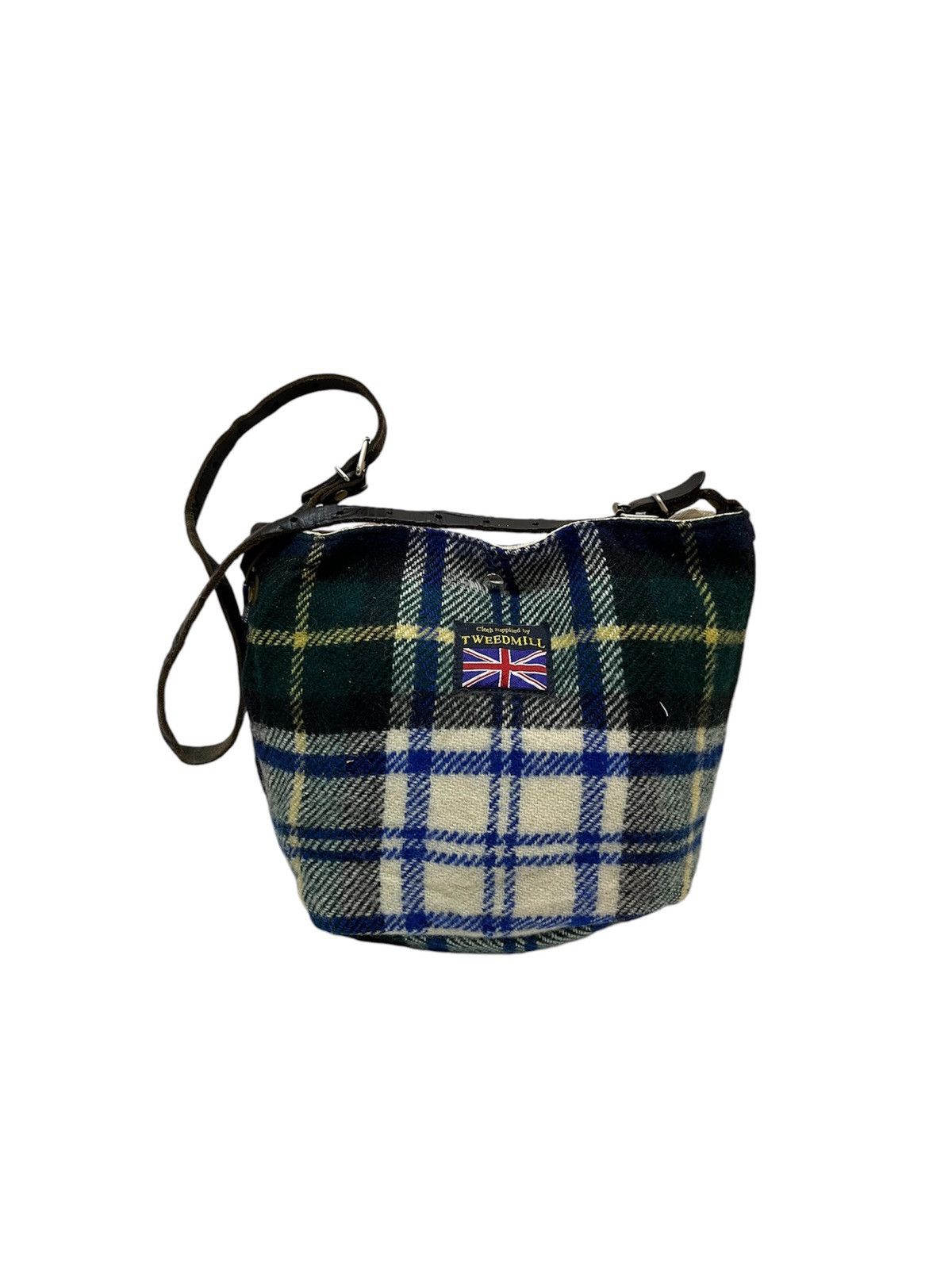 Urban Research Doors Plaid Tartan Sling Bag