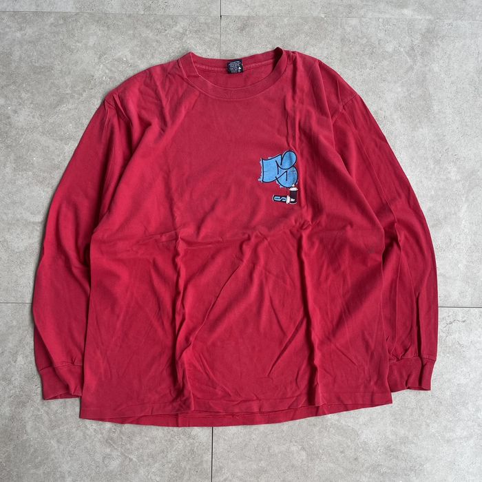 Vintage Vintage Stussy Grafitti long sleeve | Grailed