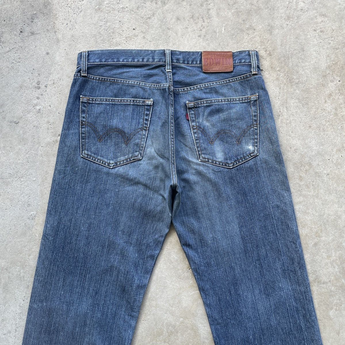 Edwin Vintage Edwin Denim Faded Jeans Pants Baggy W35 Size US 35 - 10 Thumbnail