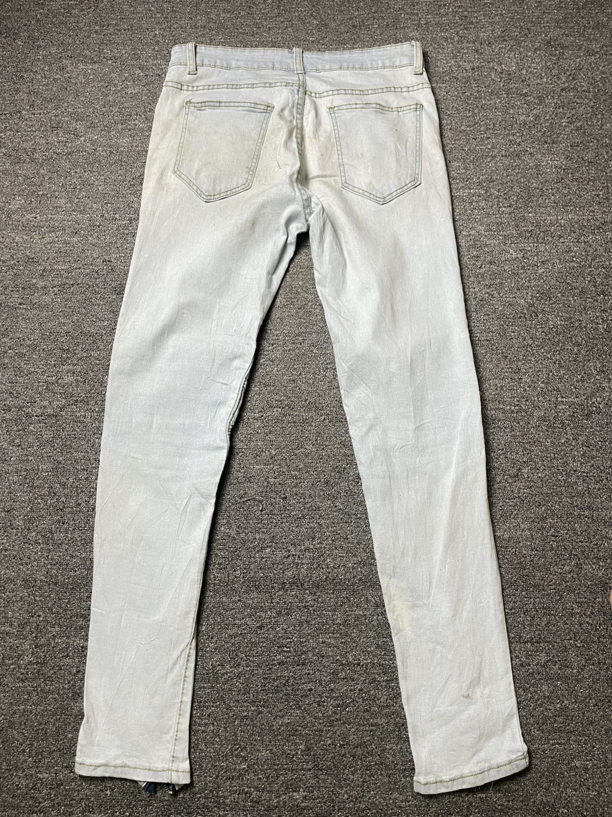 Japanese Brand × Vintage Lands Of Nostalgia Distressed Denim Jeans (92) Size US 30 / EU 46 - 11 Thumbnail