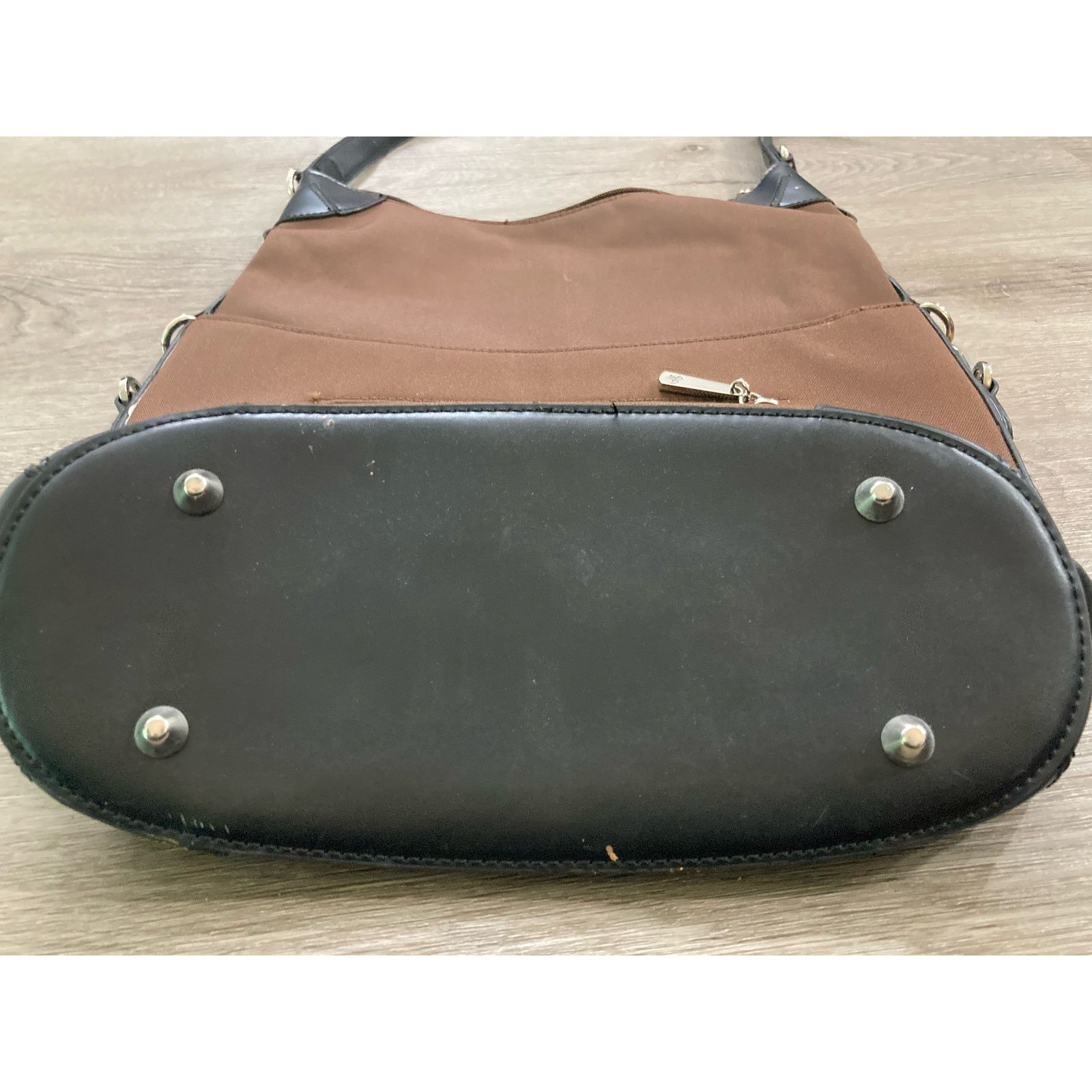 Other Joy Mangano Women’s Brown Shoulder Handbag Expandable Strap Size ONE SIZE - 5 Thumbnail