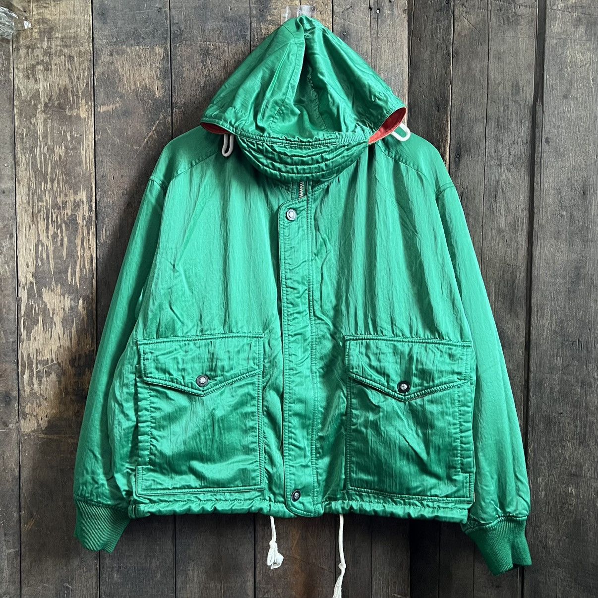 Vintage Vintage Benetton F1 Racing Team Reversible Hoodie Size US L / EU 52-54 / 3 - 5 Thumbnail