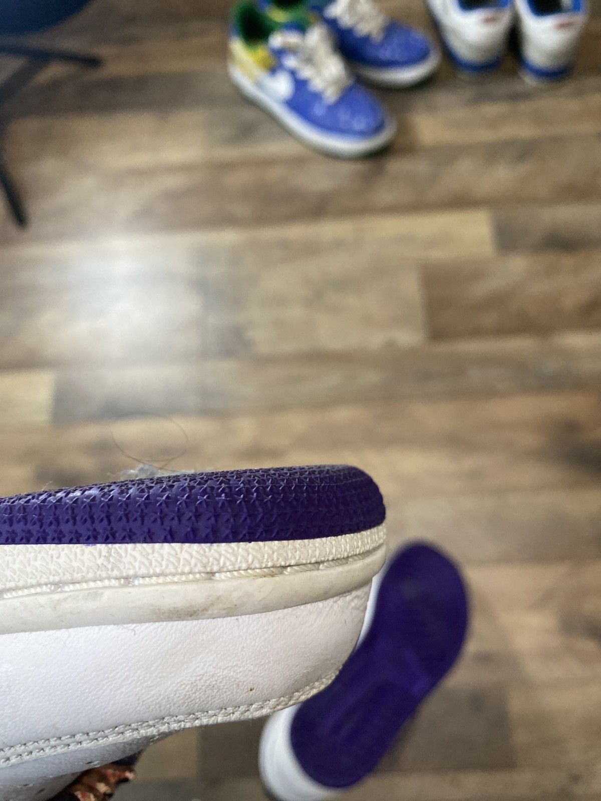 Jordan Brand Jordan 1 “Court Purple” Wmns Custom 85 ft. Foxtrott Laces Size US 10 / EU 43 - 4 Thumbnail