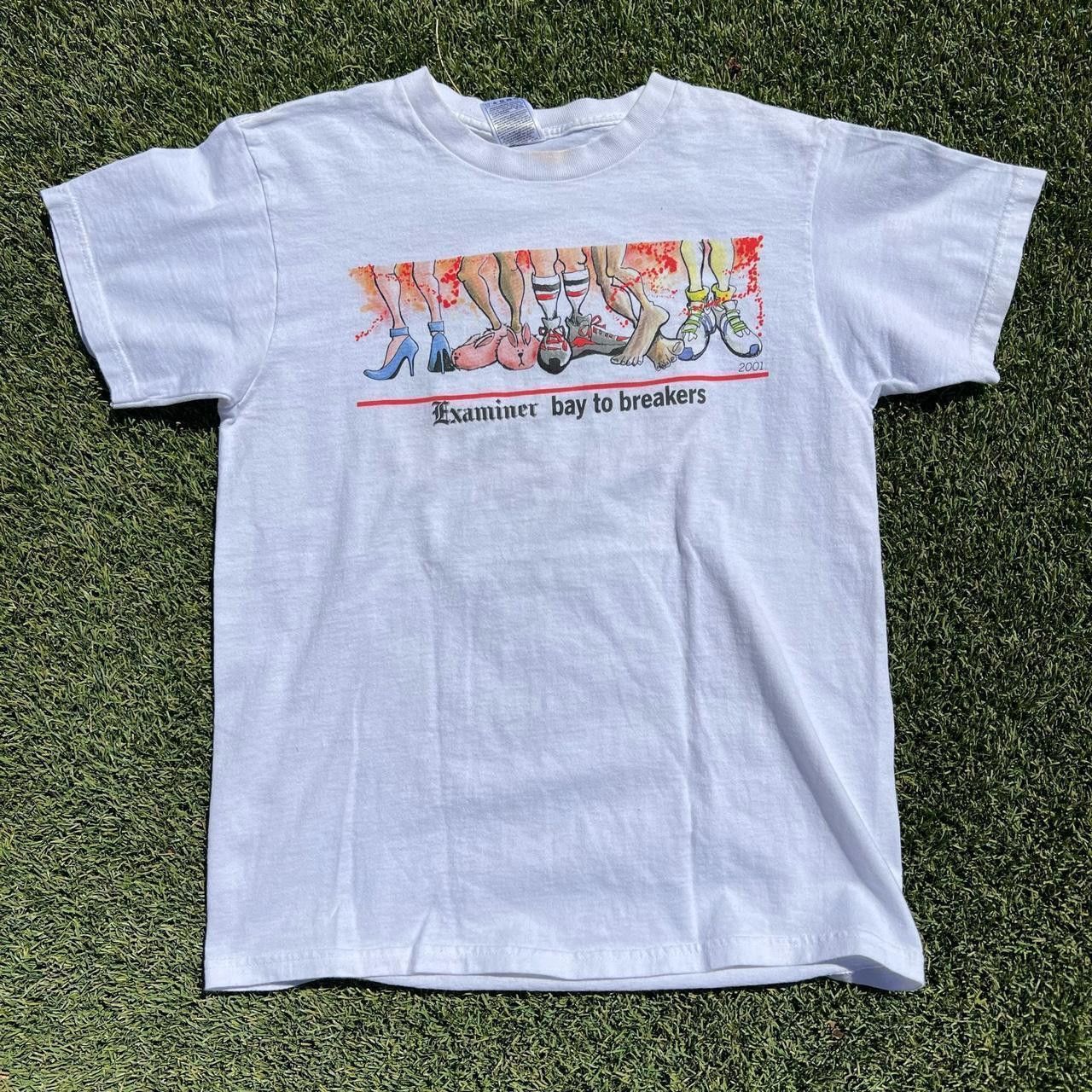 Vintage Vintage Y2K I Survived Bay to Breakers Tee! Size US M / EU 48-50 / 2 - 2 Thumbnail